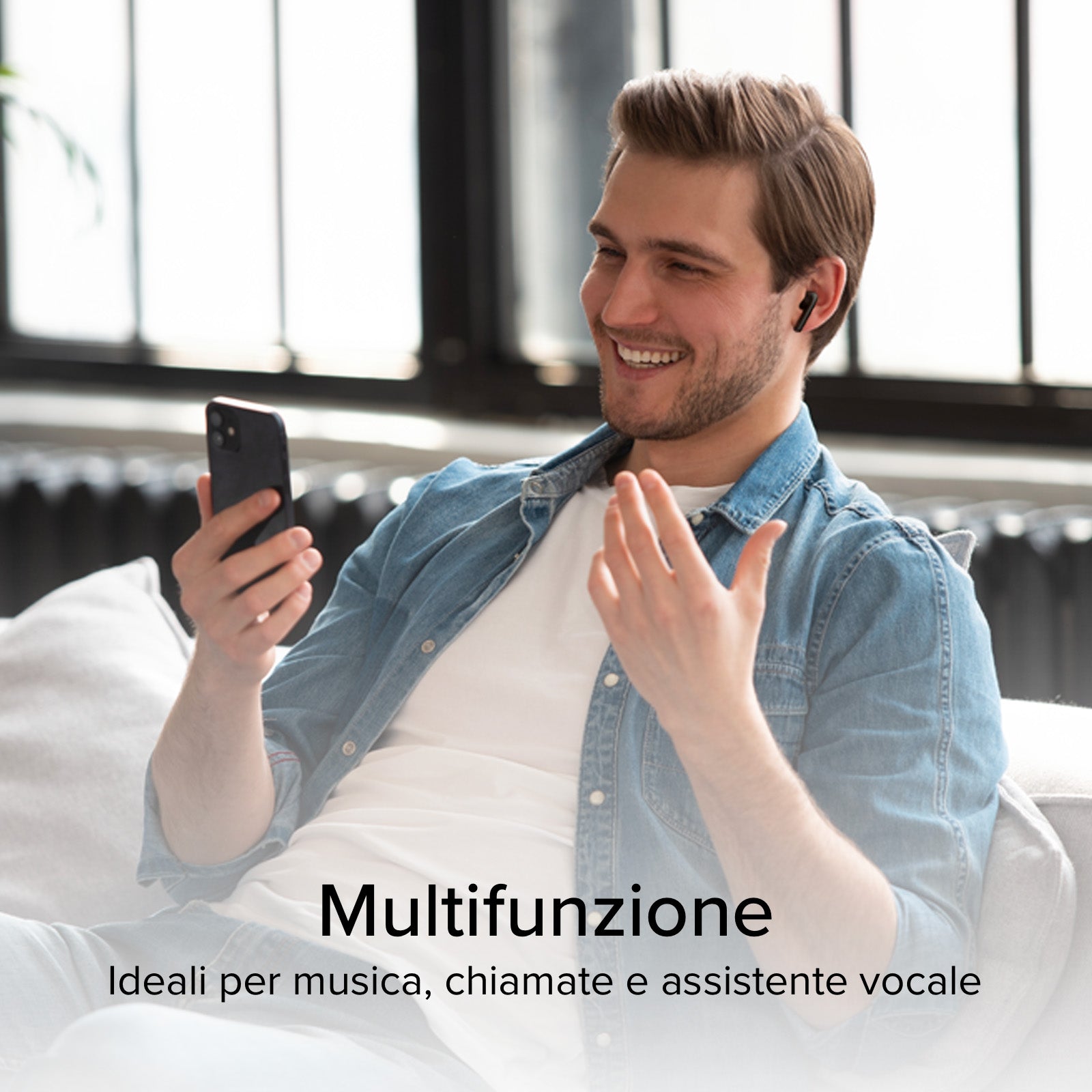 TWS One Color– auricolari wireless con tecnologia True Wireless Stereo