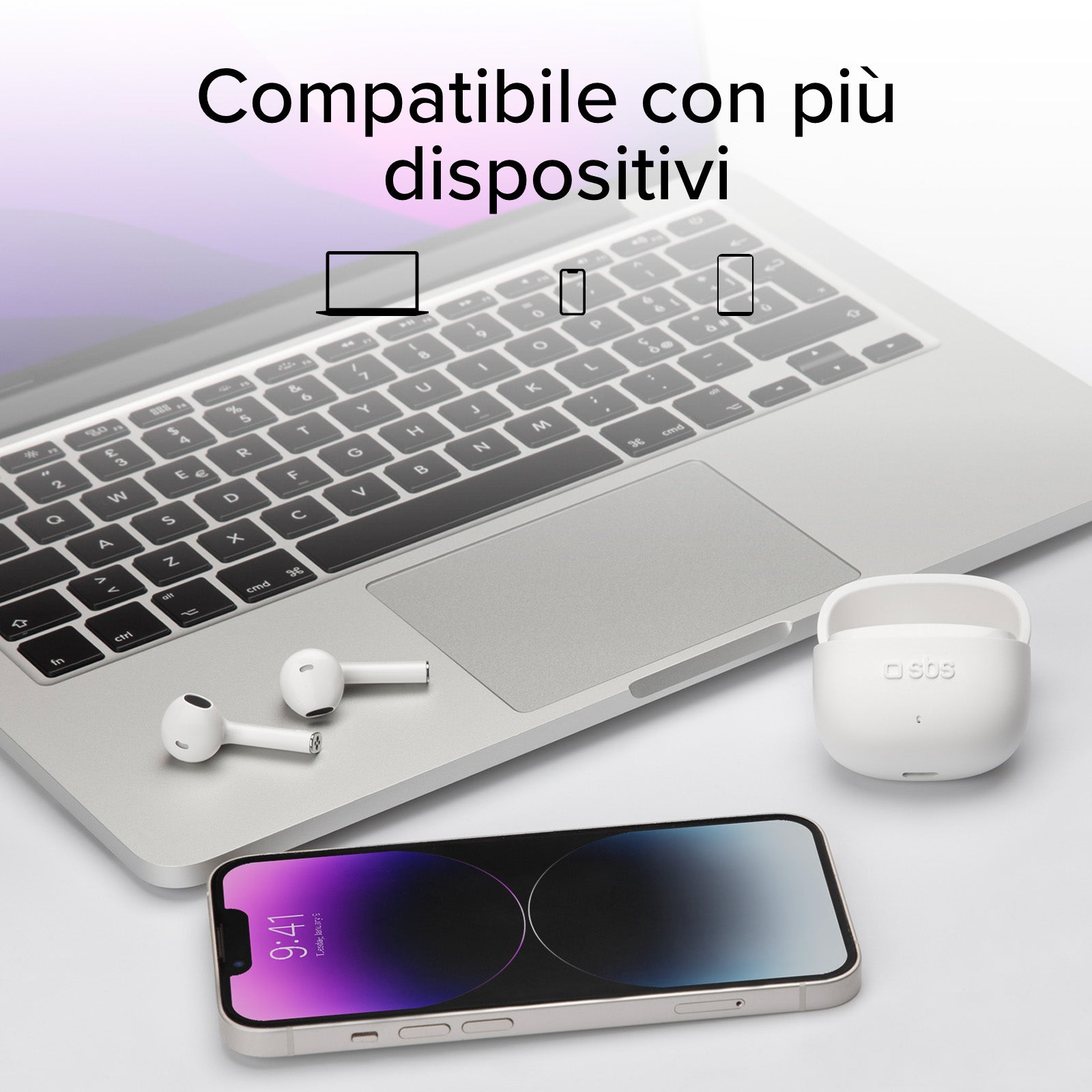 TWS One Color– auricolari wireless con tecnologia True Wireless Stereo