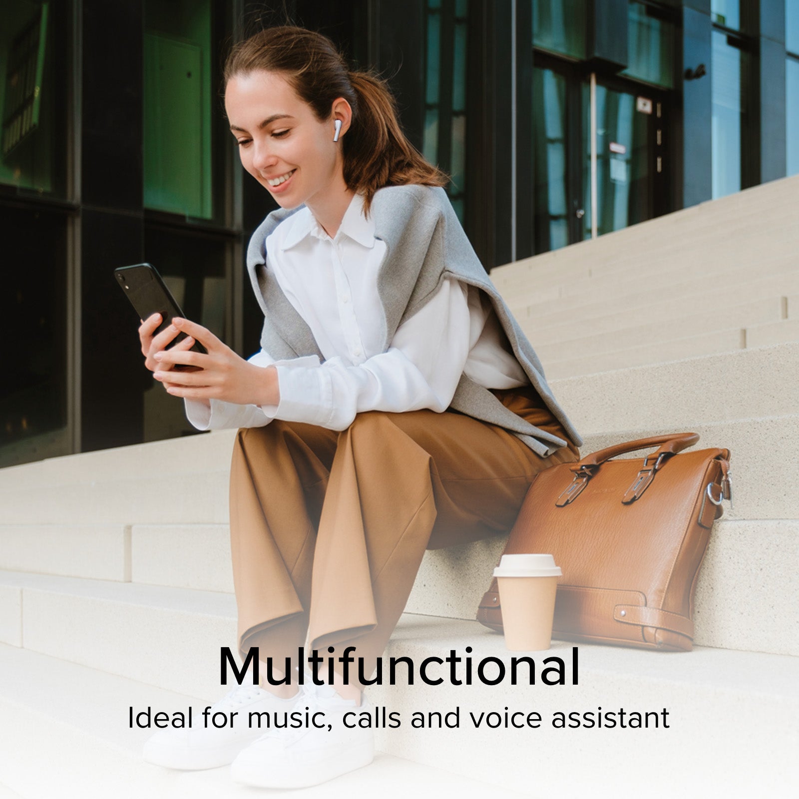 TWS One Color– auricolari wireless con tecnologia True Wireless Stereo