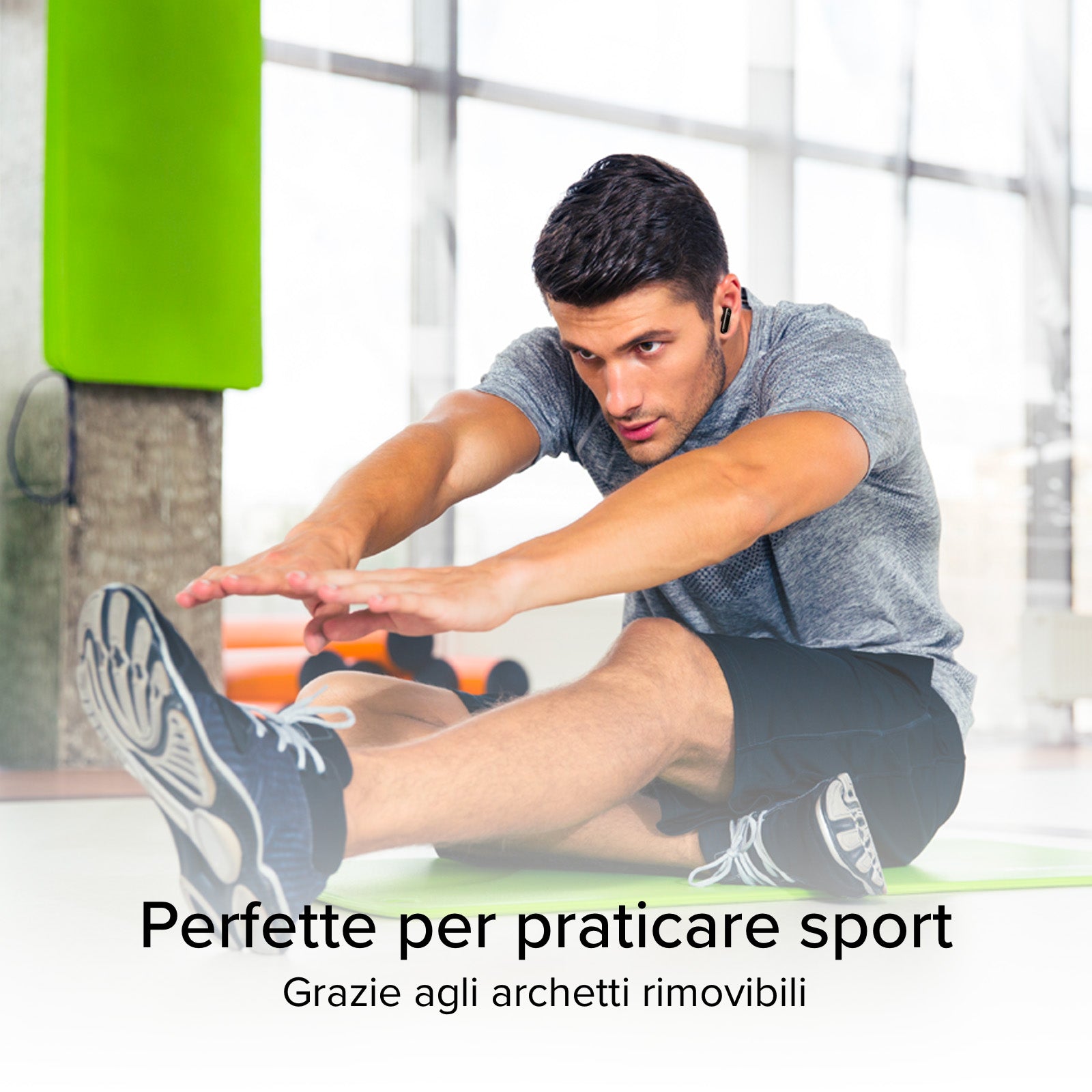 Auricolari TWS con custodia di ricarica e microfono HD