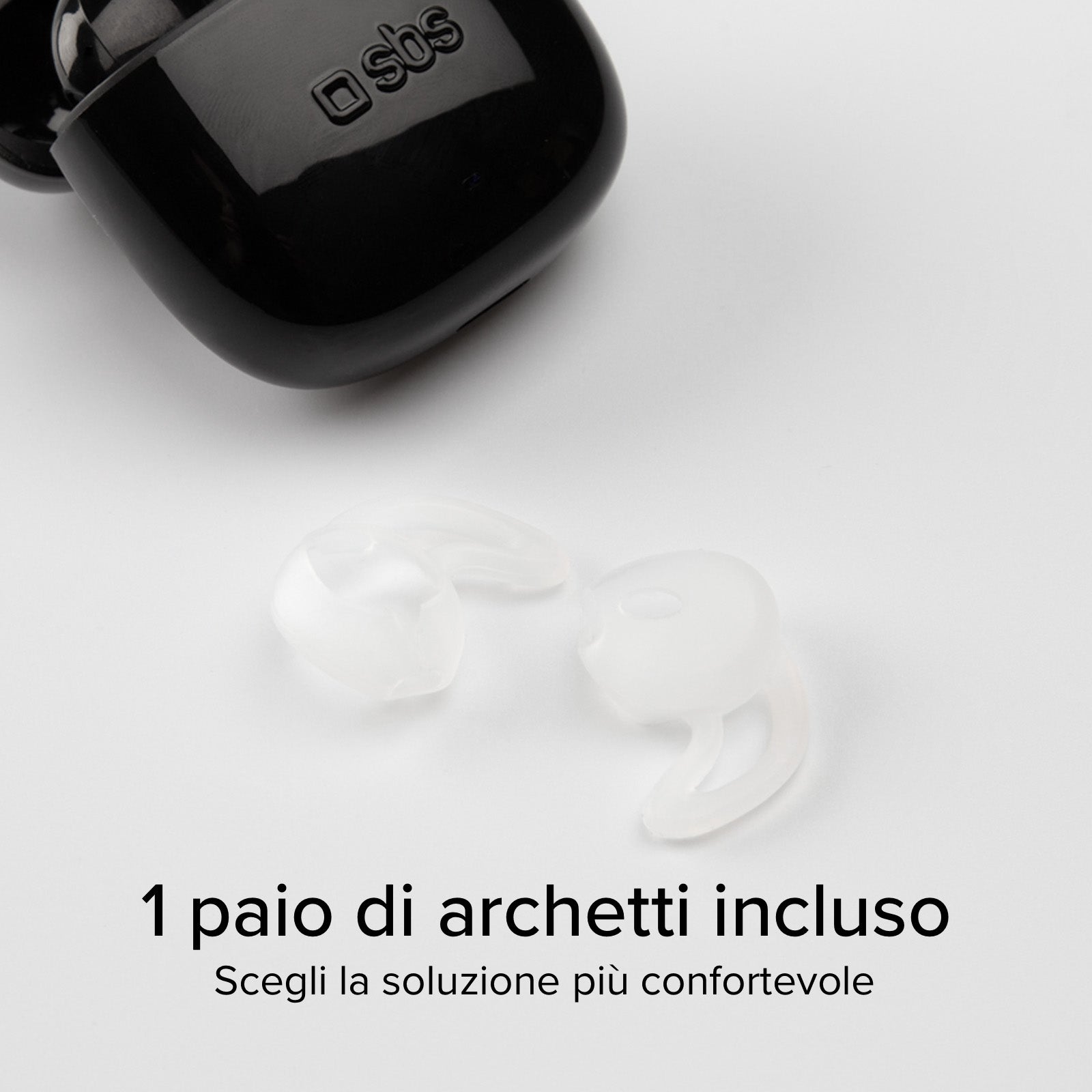 Auricolari TWS con custodia di ricarica e microfono HD