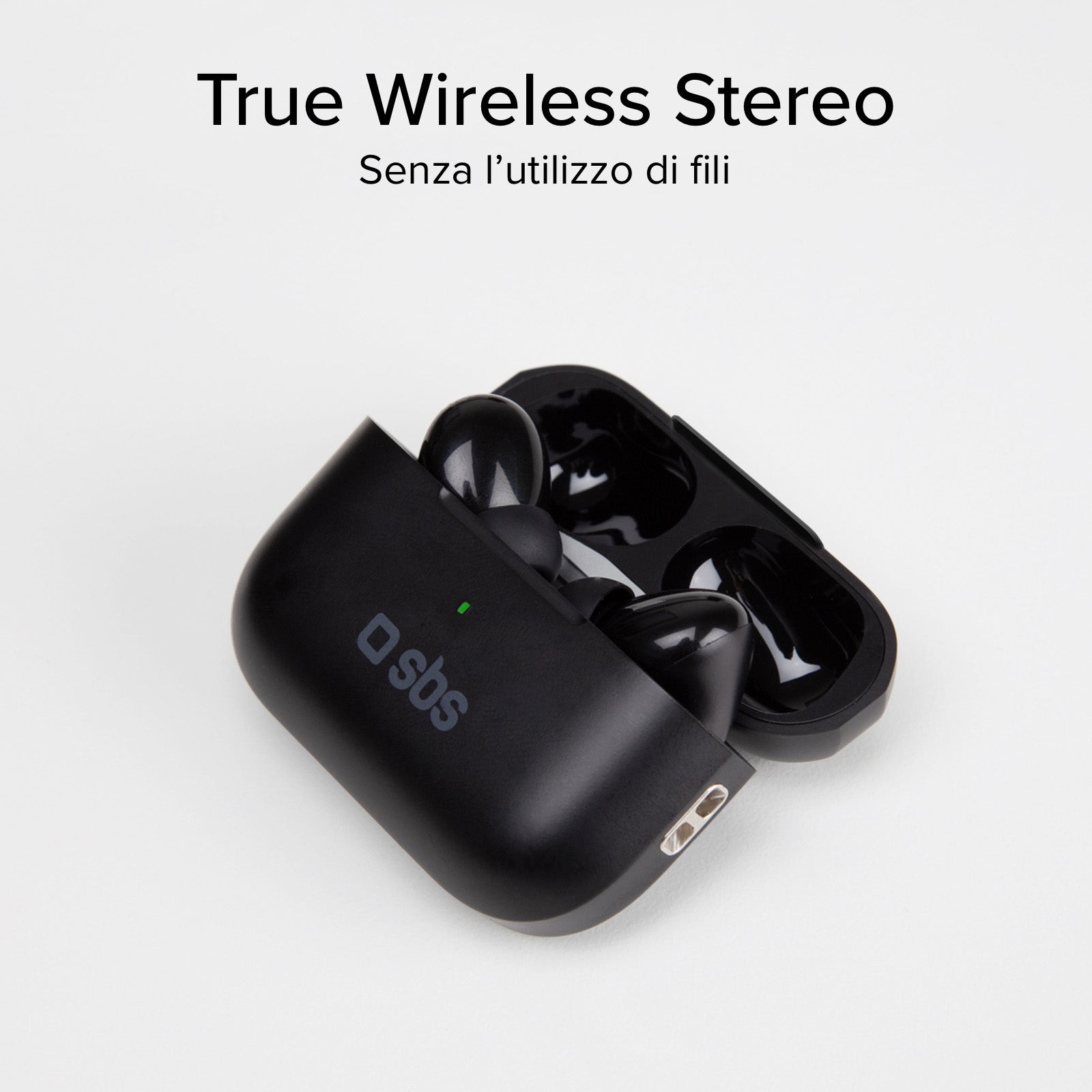 Auricolari TWS compatibili con ricarica wireless