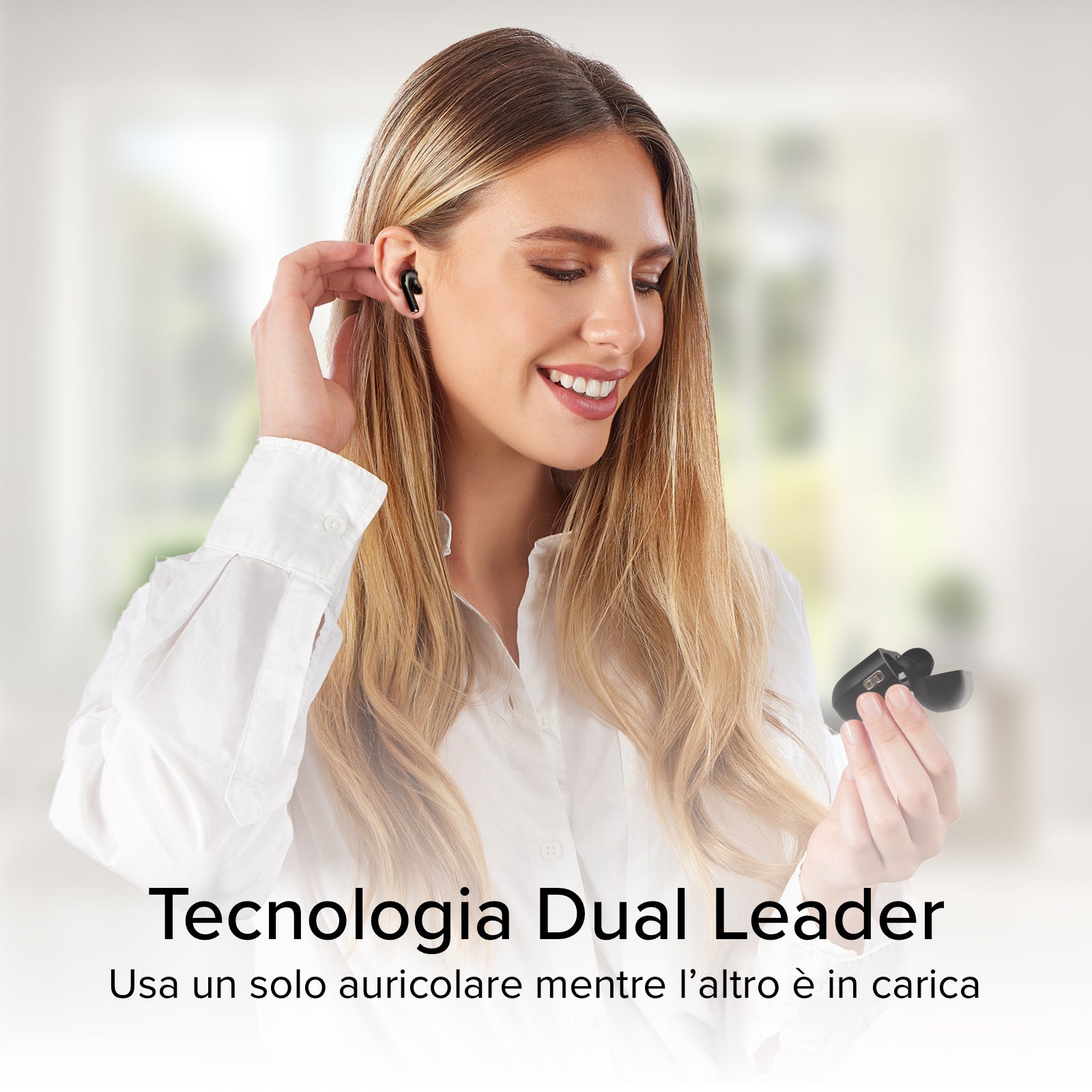 Auricolari TWS compatibili con ricarica wireless