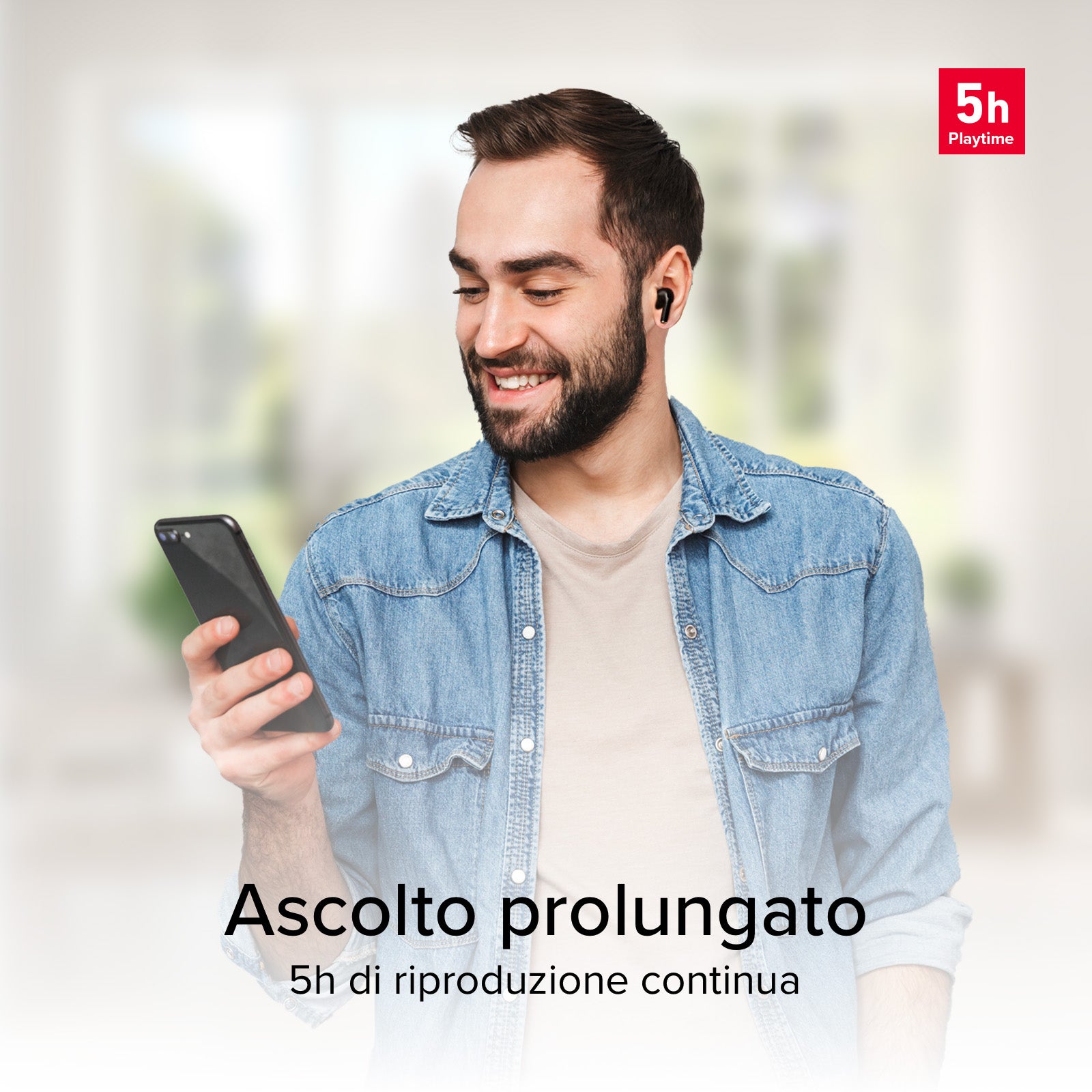 Auricolari TWS compatibili con ricarica wireless