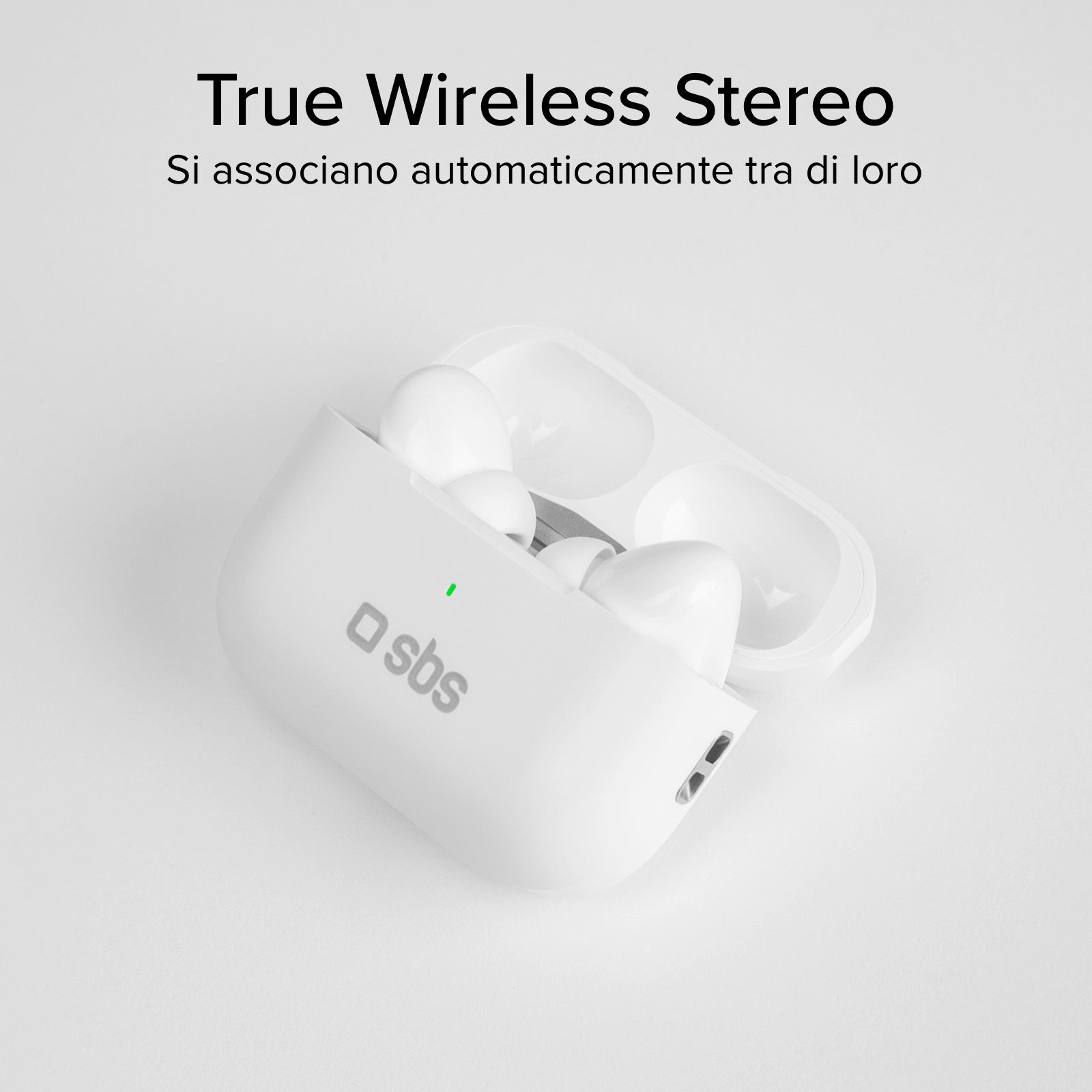 Auricolari TWS compatibili con ricarica wireless