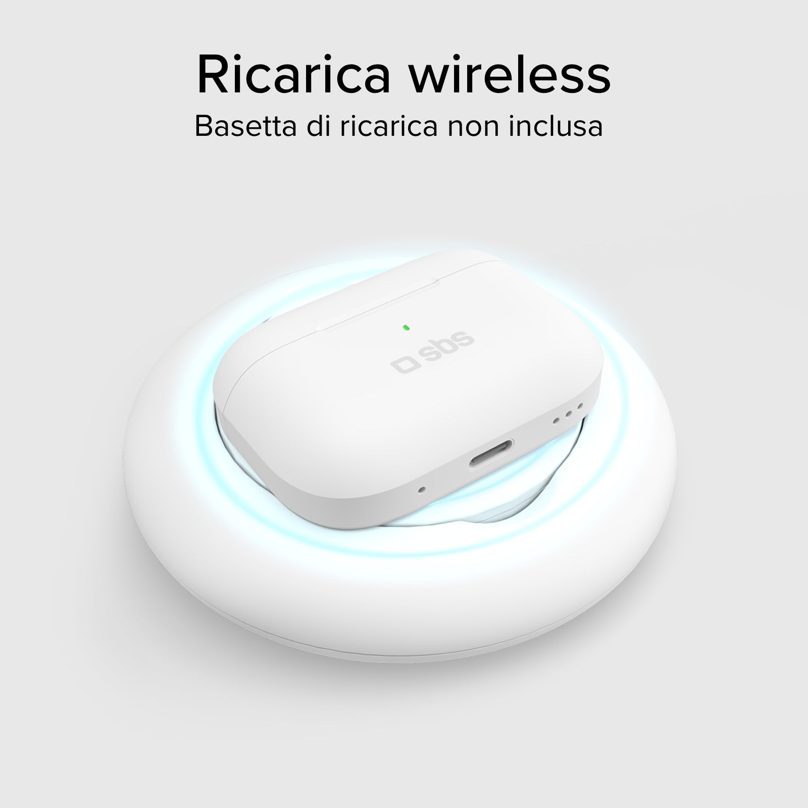 Auricolari TWS compatibili con ricarica wireless