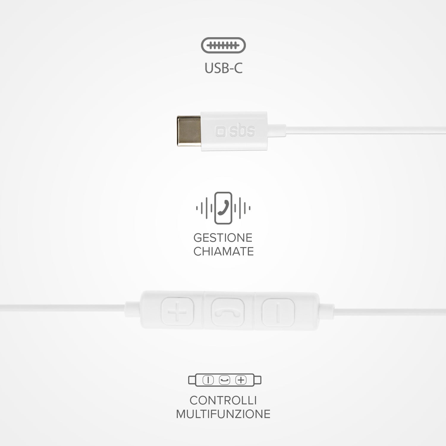 Studio Mix 65c - Auricolari semi in-ear a filo con connettore USB-C