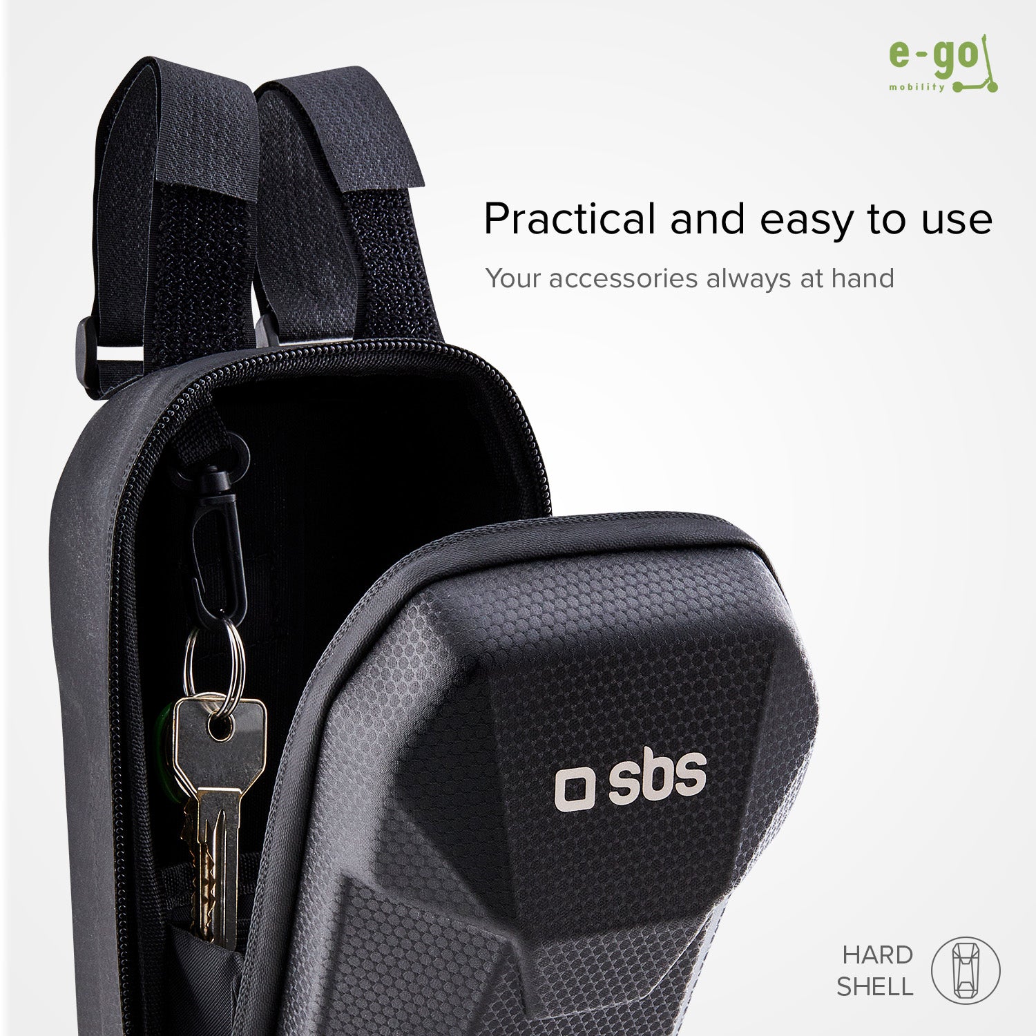 Estuche de accesorios para bici y monopatín