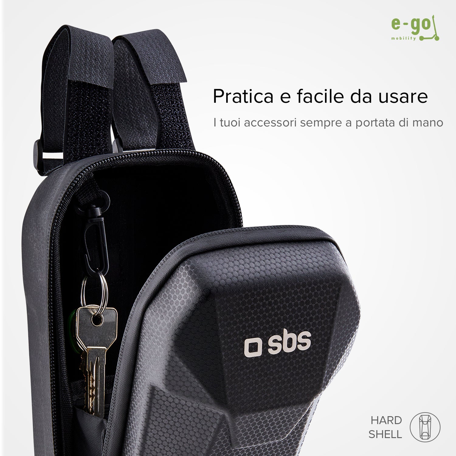 Estuche de accesorios para bici y monopatín