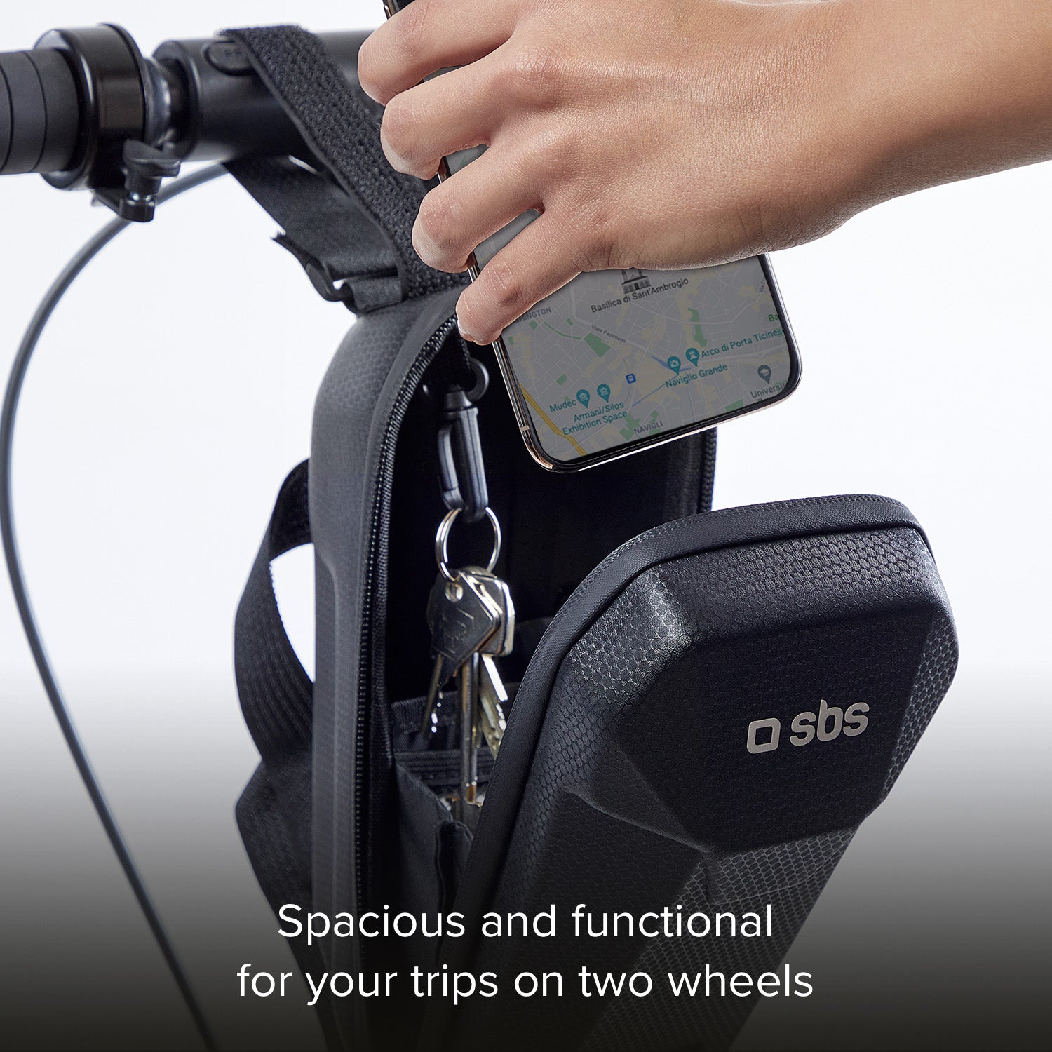 Estuche de accesorios para bici y monopatín