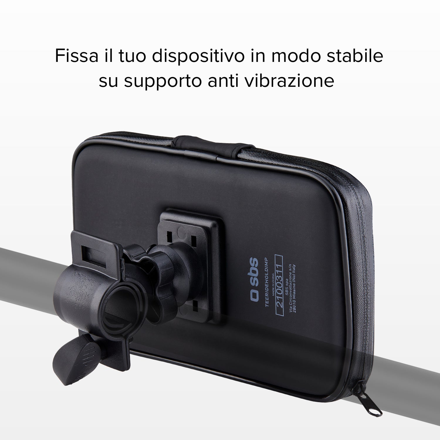 Soporte para móvil de bici y monopatín resistente a la lluvia