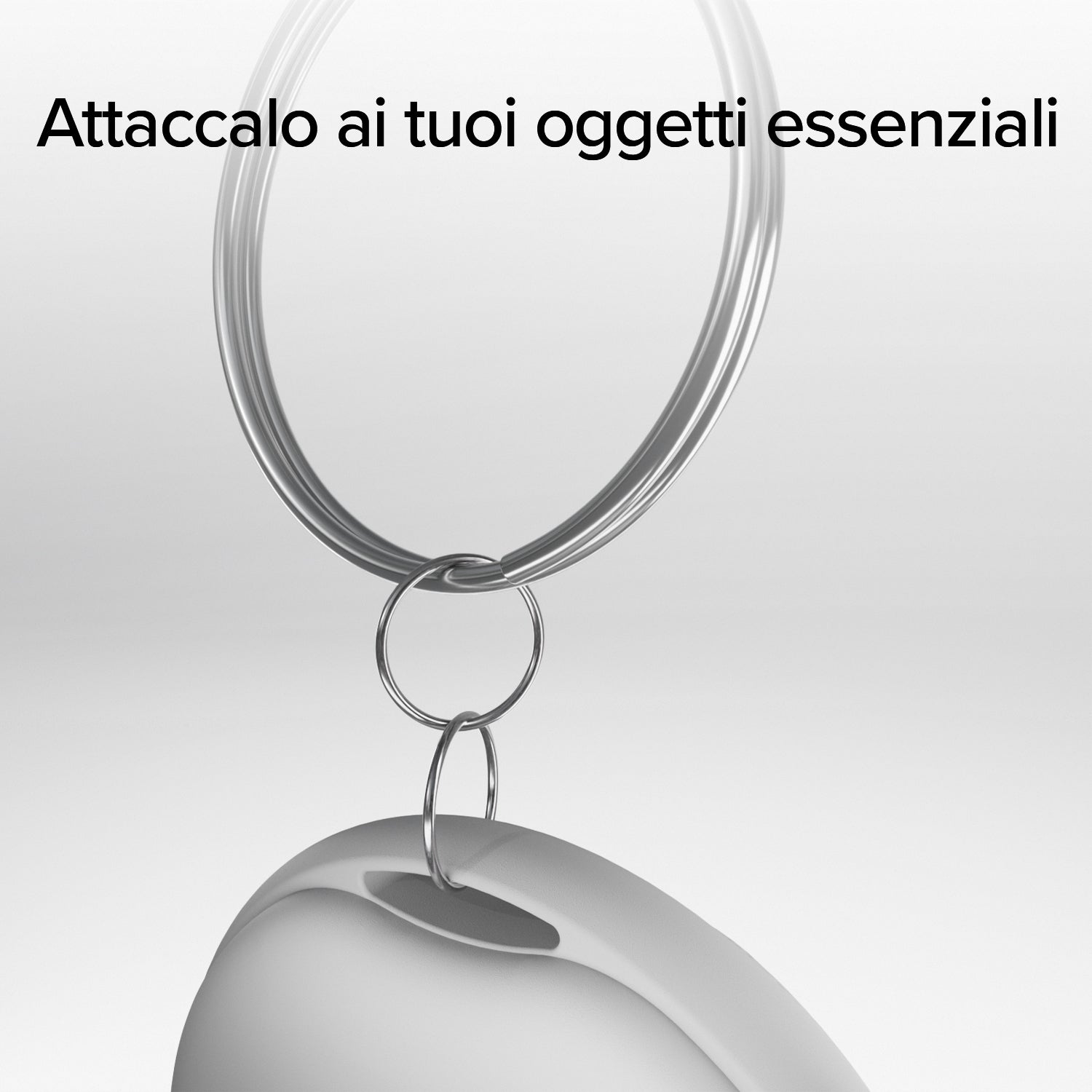 4 x Localizzatore di oggetti water resistant compatibile con Apple Find My
