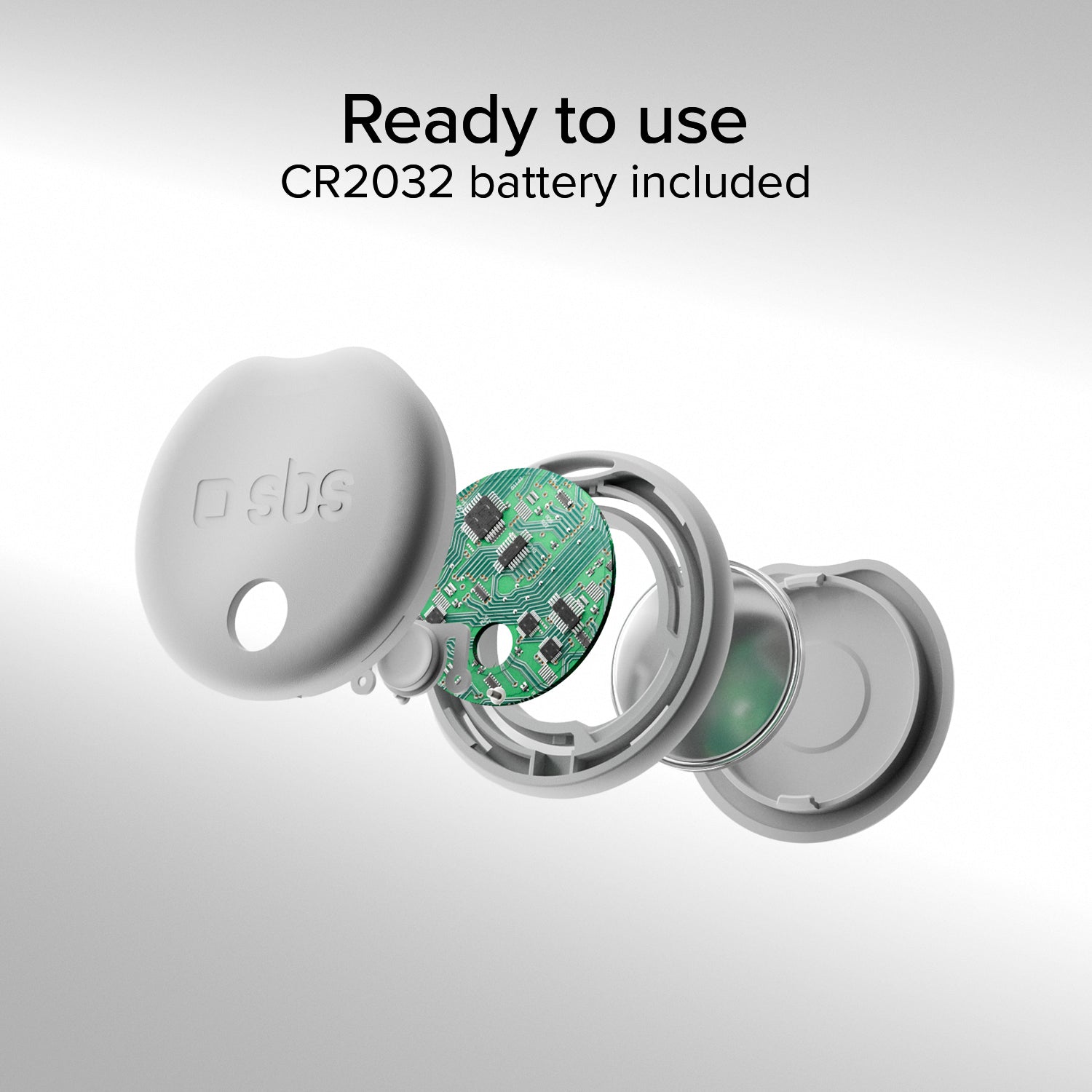 4 x Localizzatore di oggetti water resistant compatibile con Apple Find My