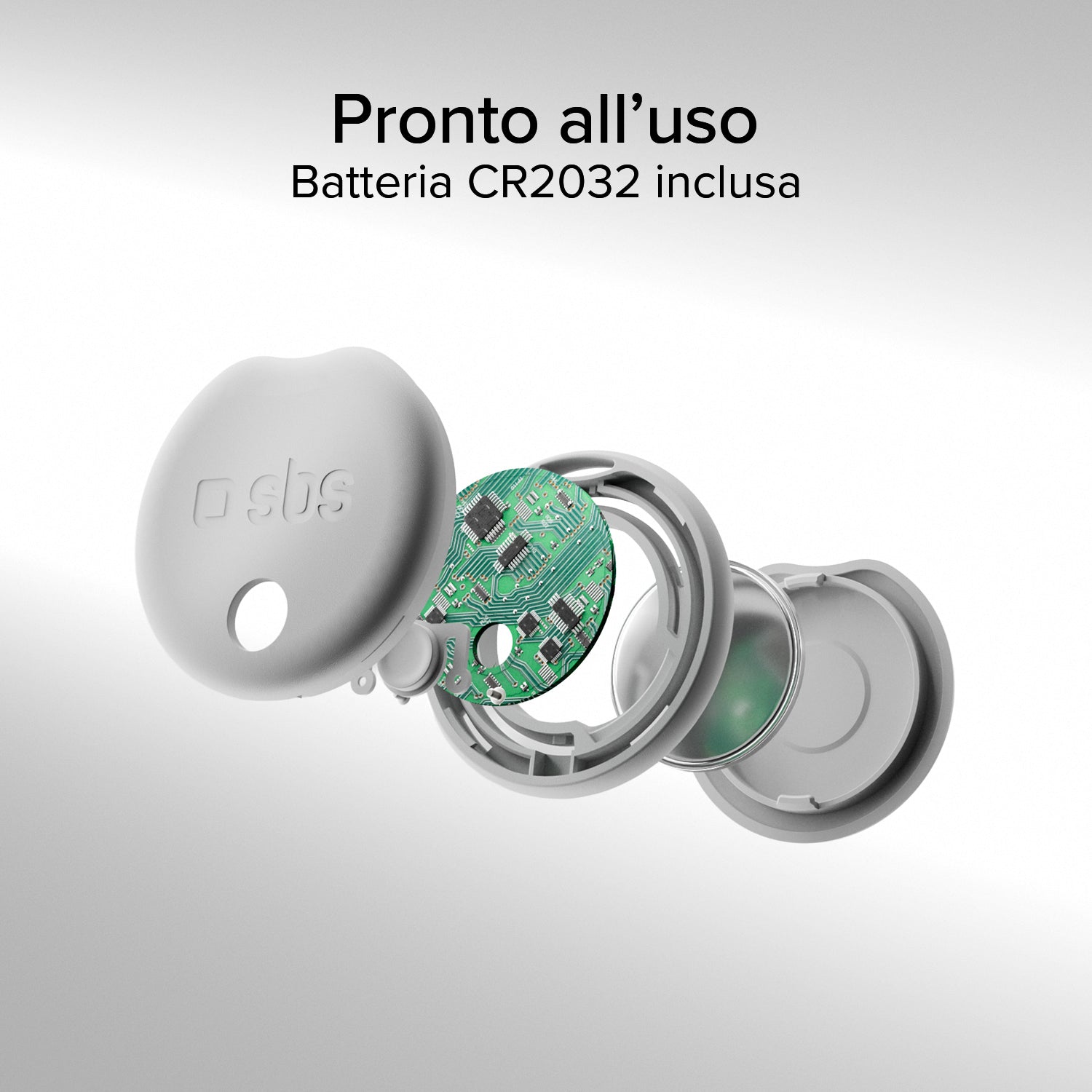 4 x Localizzatore di oggetti water resistant compatibile con Apple Find My