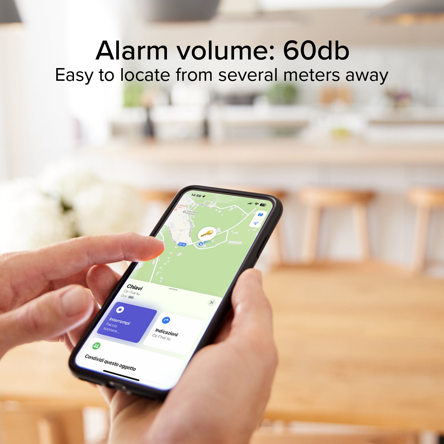 Localizzatori Tracker Wireless compatibili con Apple Find My e Google Find Hub