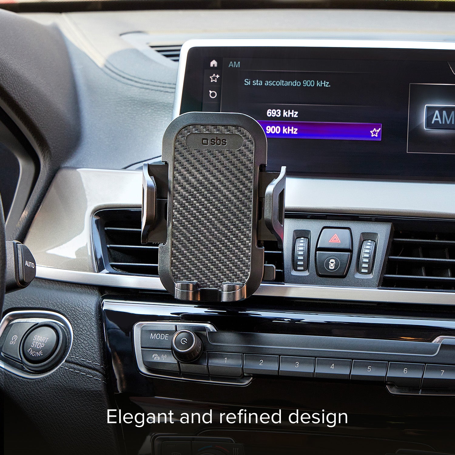 Gripper - Supporto auto per telefono con presa extra strong