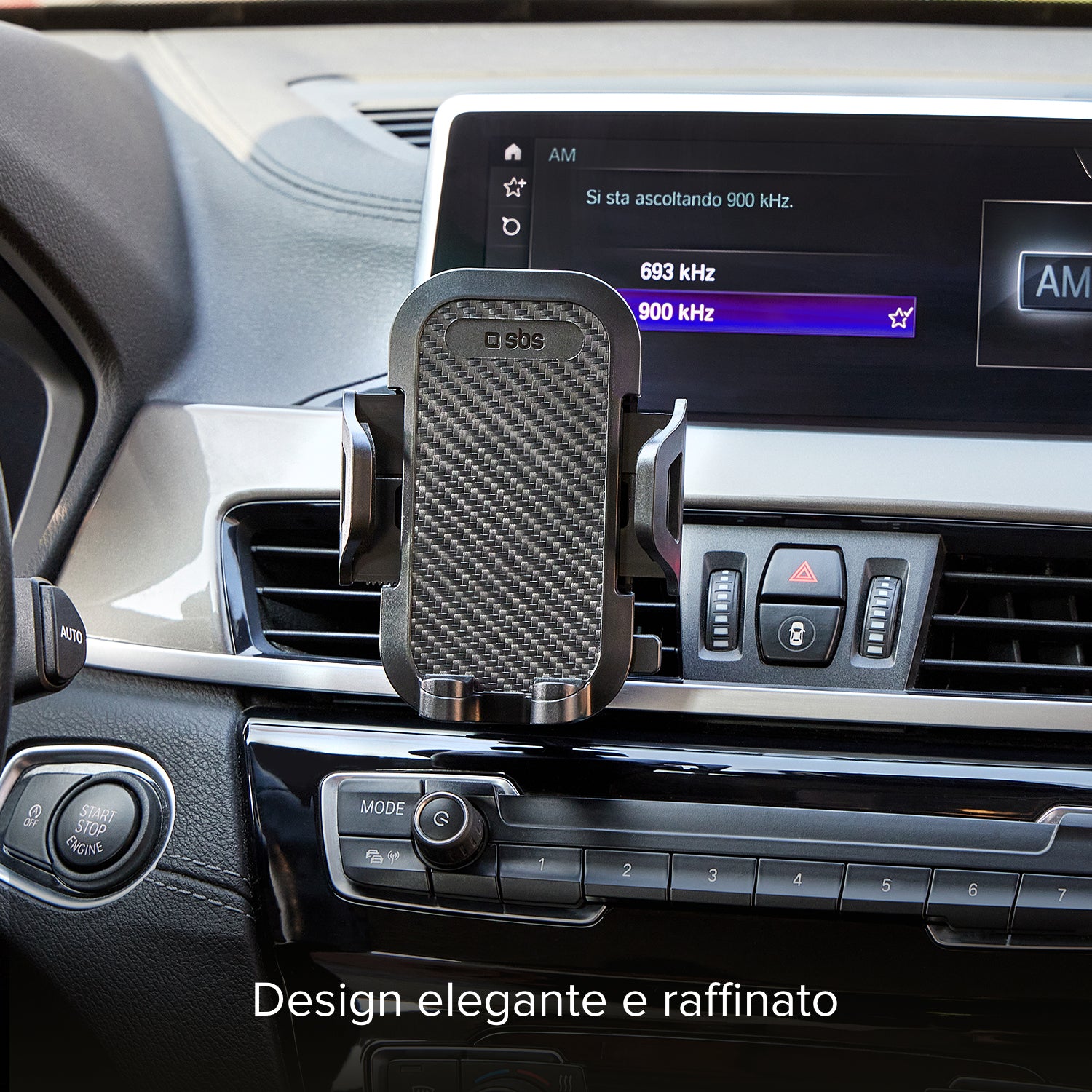 Gripper - Supporto auto per telefono con presa extra strong