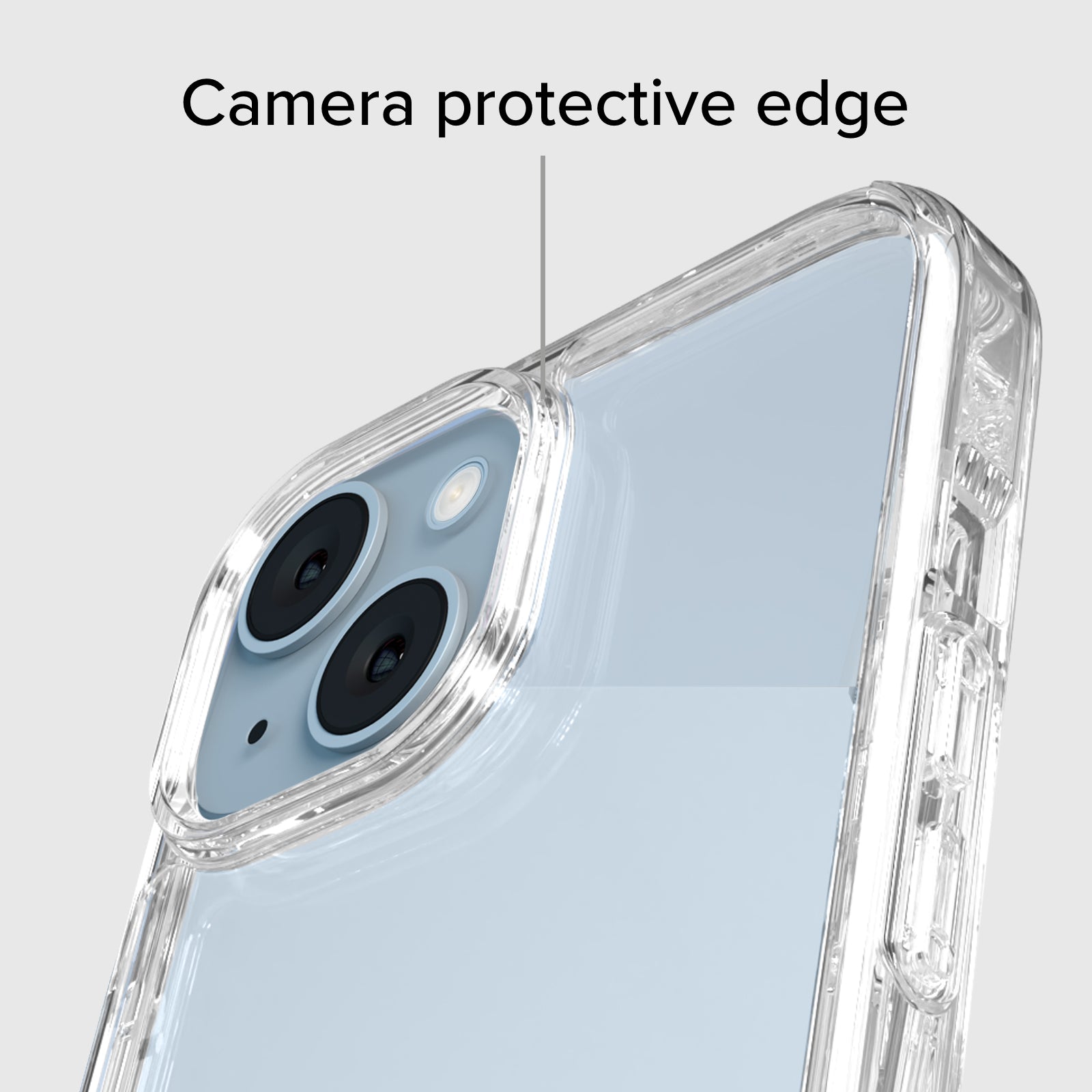 Funda ecosostenible fabricada con materiales reciclados para el iPhone 15 Plus