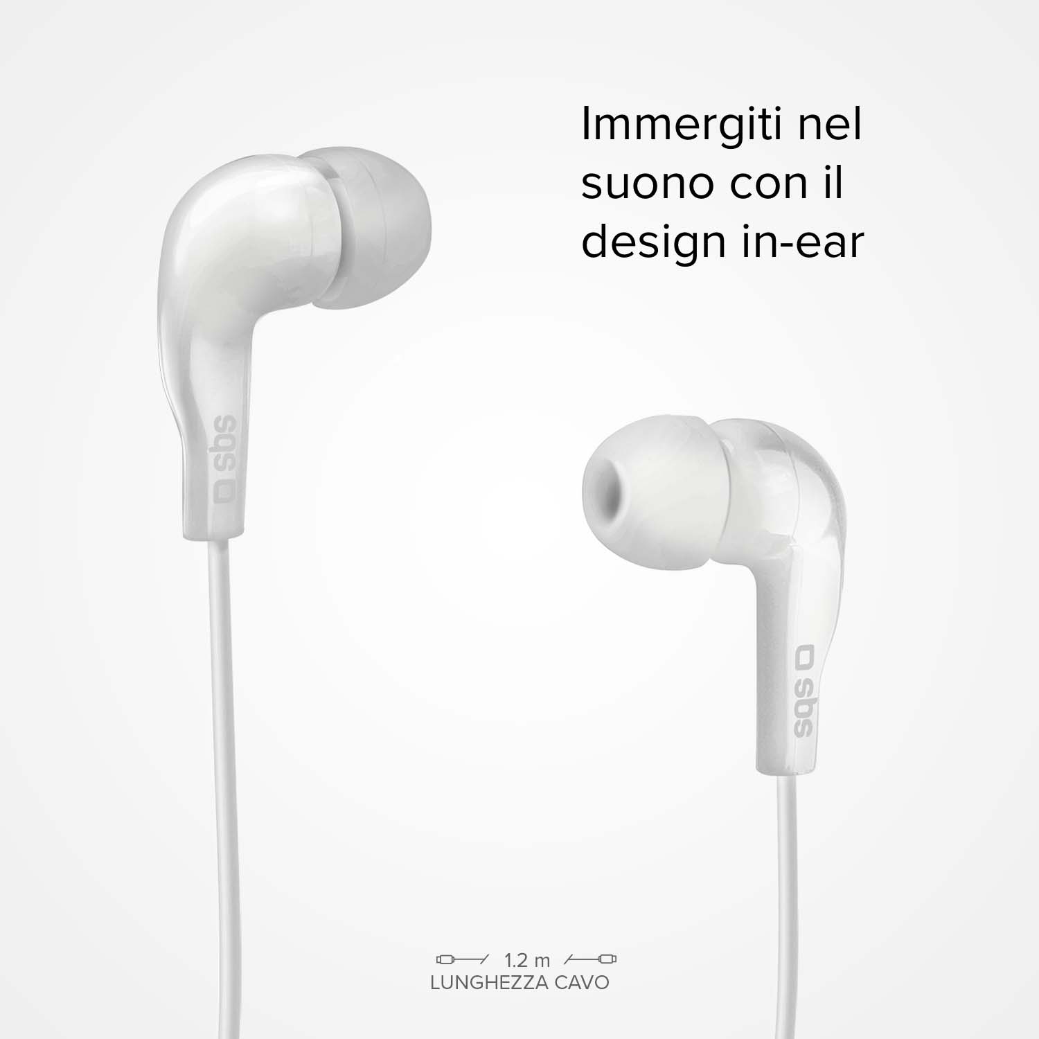 Auricolari filo stereo in-ear Studio Mix 10, jack 3,5 mm con microfono