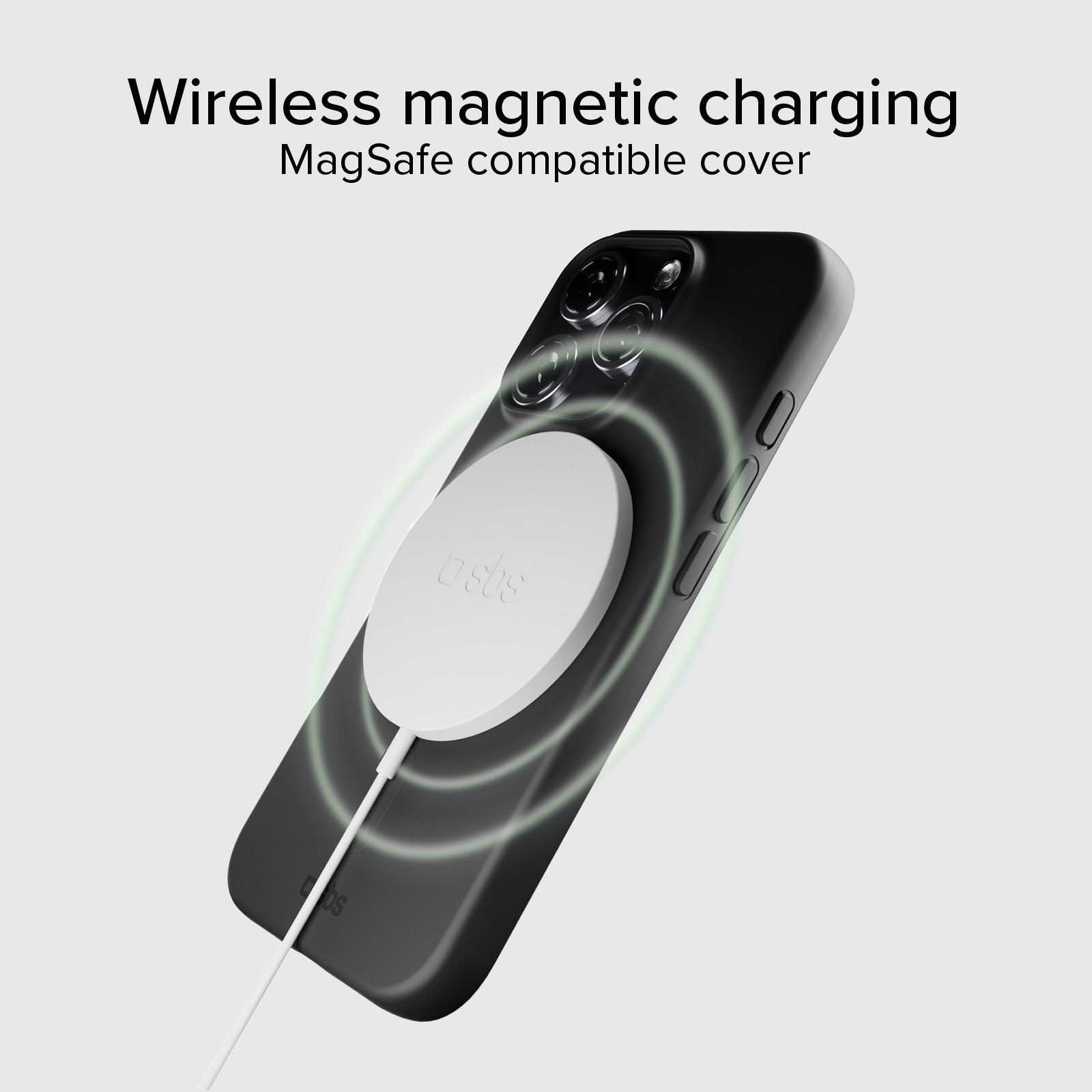 Instinct Mag - cover per iPhone 16 Pro morbida e compatibile con MagSafe