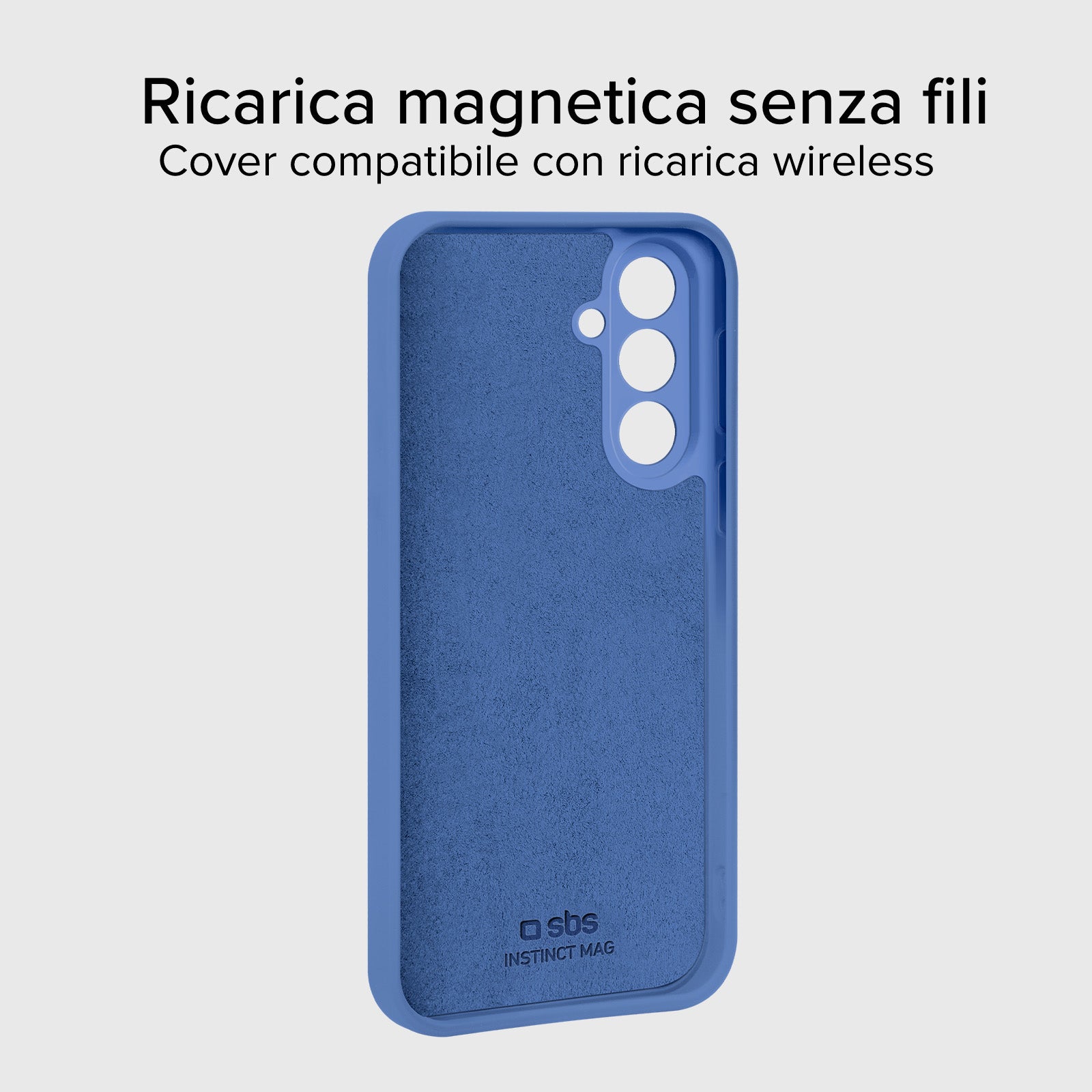 Instinct Mag - cover per Samsung S26 morbida e compatibile con ricarica magnetica