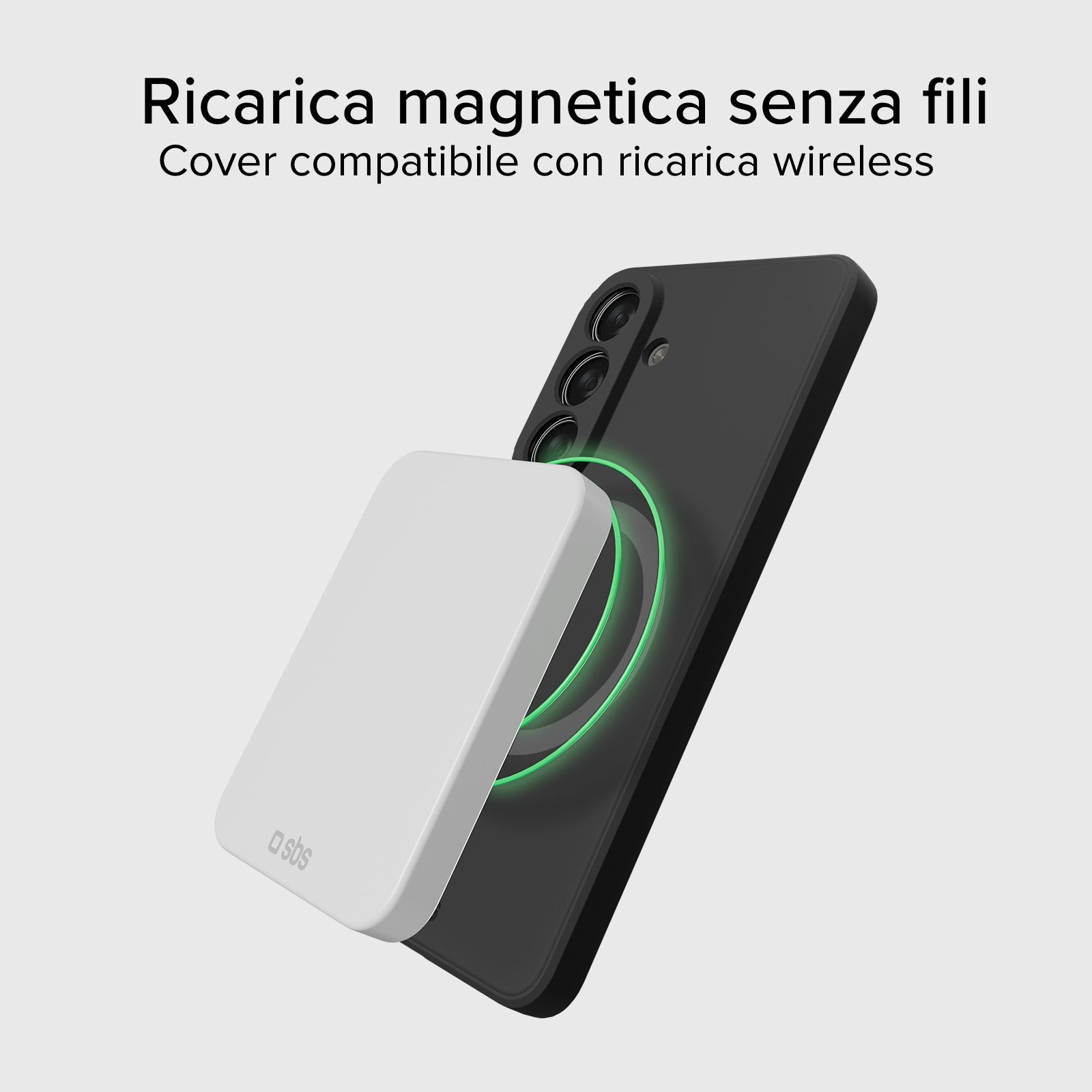 Instinct Mag - cover per Samsung S26 morbida e compatibile con ricarica magnetica