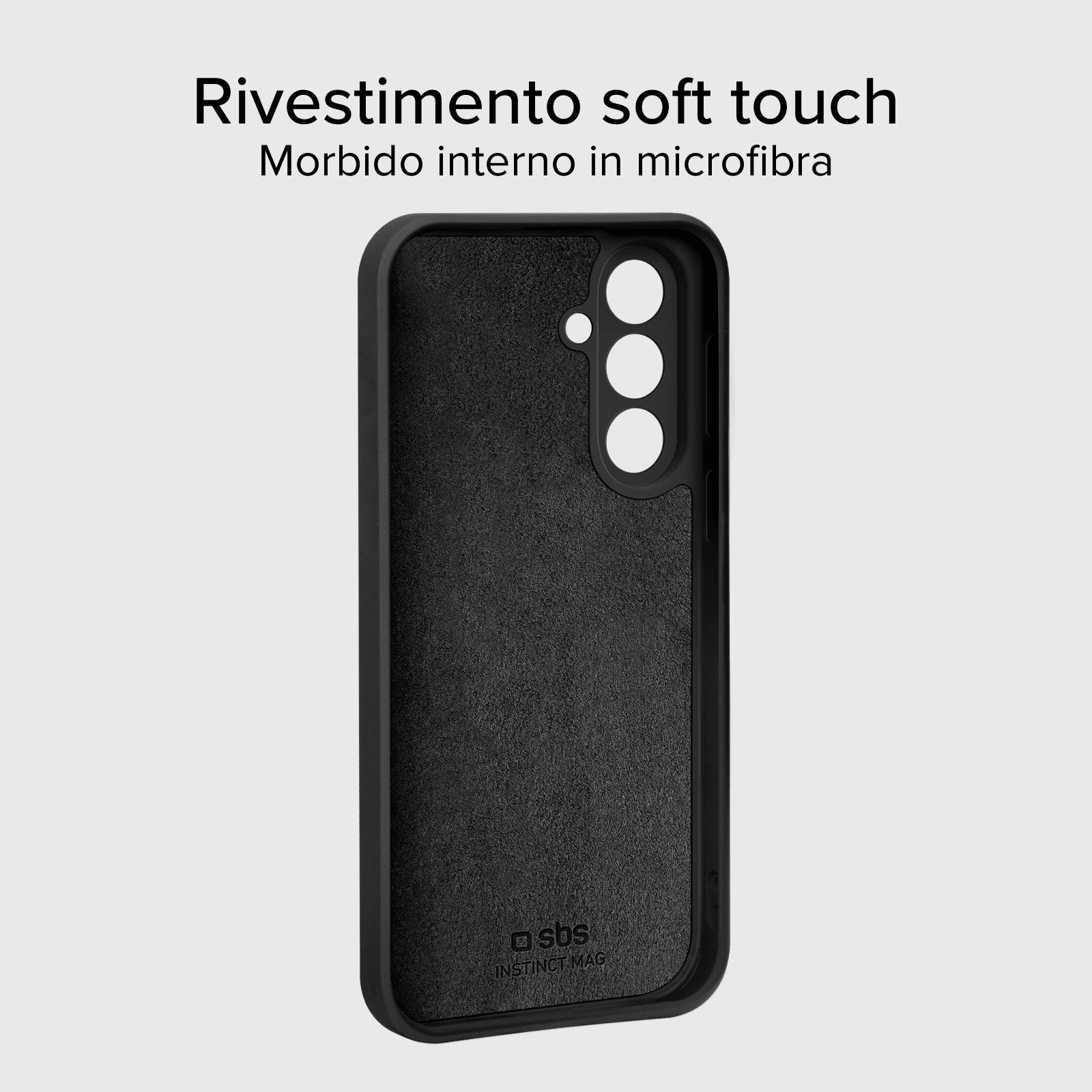 Instinct Mag - cover per Samsung S26 morbida e compatibile con ricarica magnetica