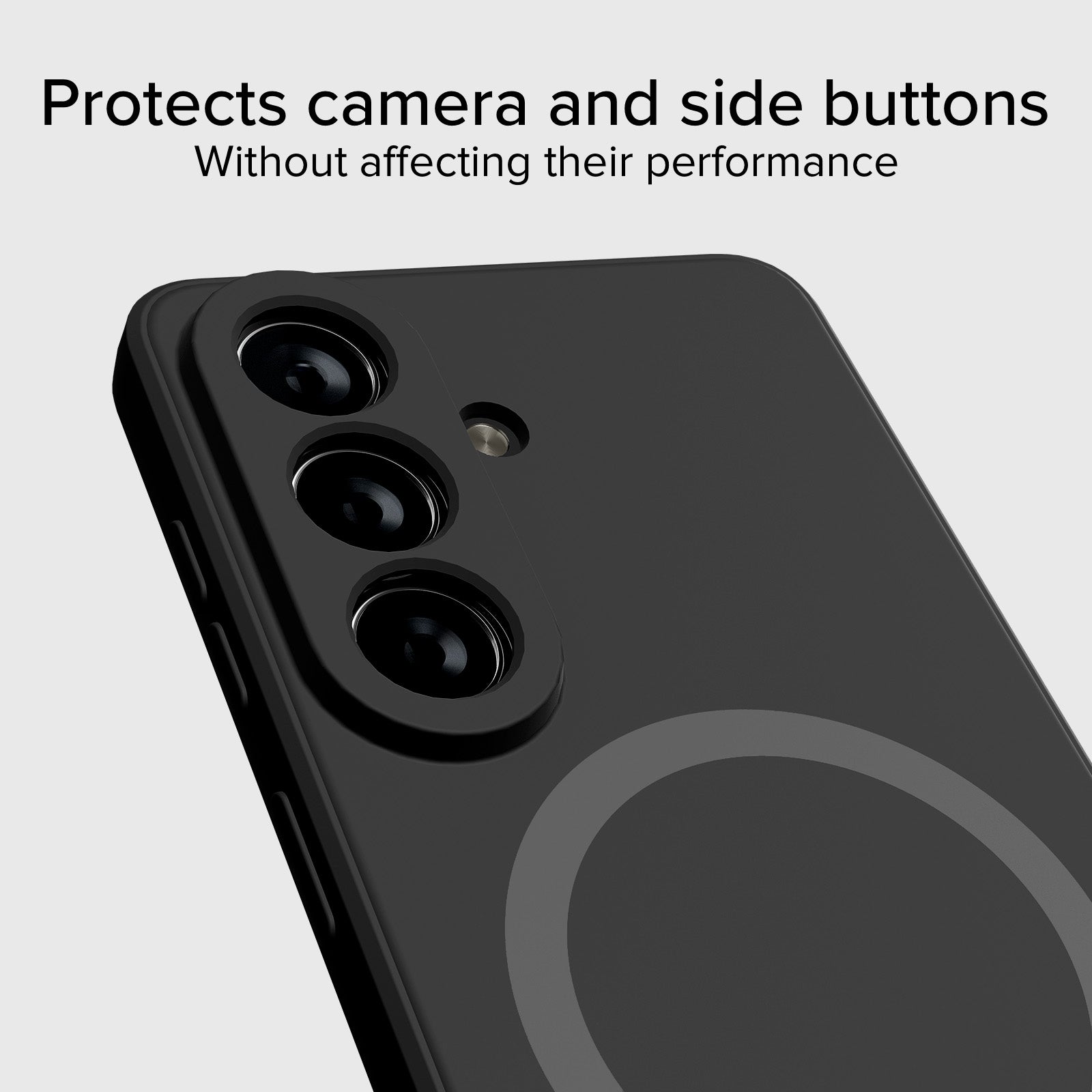 Instinct Mag - Coque compatible avec chargeur mag wireless pour Samsung S26