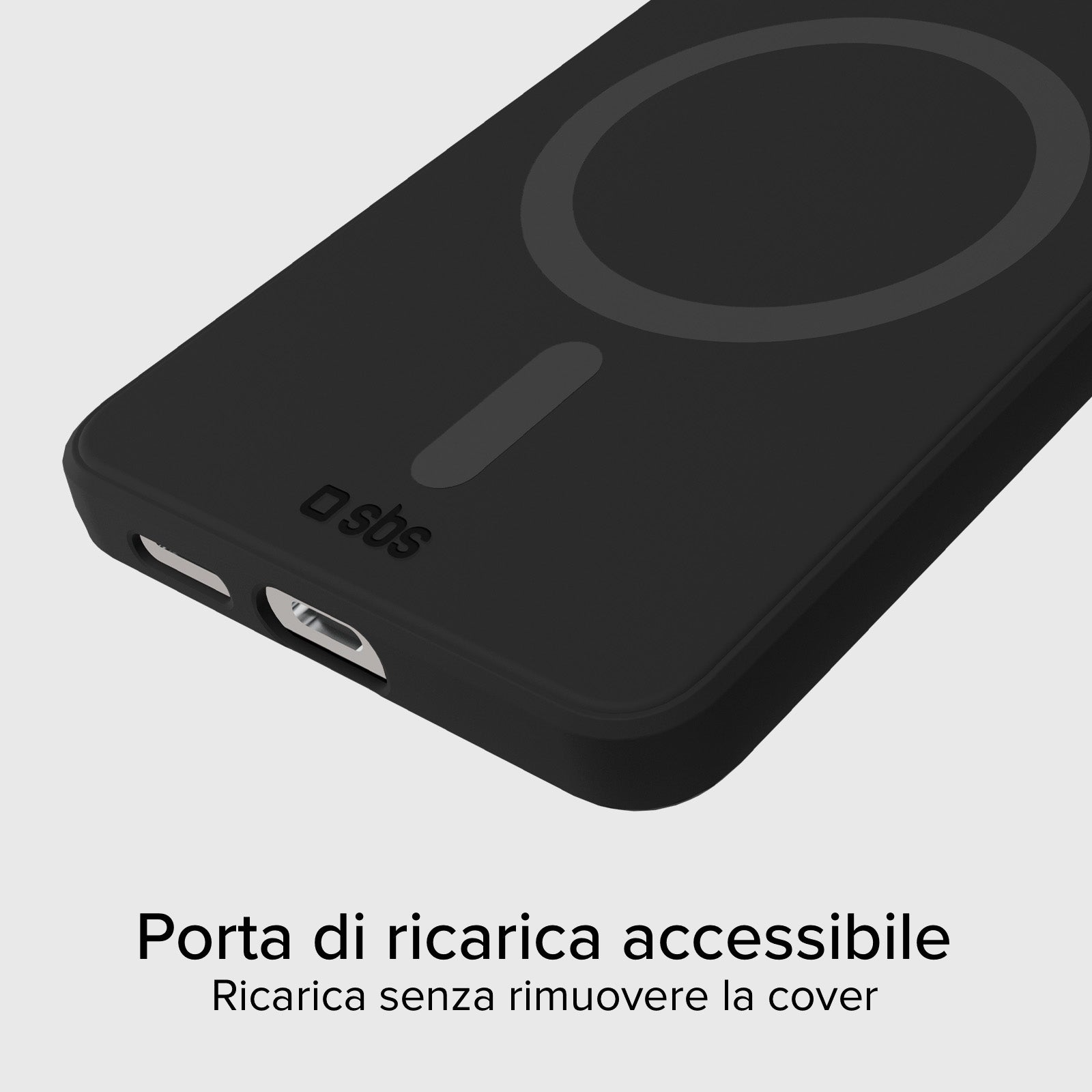 Instinct Mag - cover per Samsung S26 morbida e compatibile con ricarica magnetica