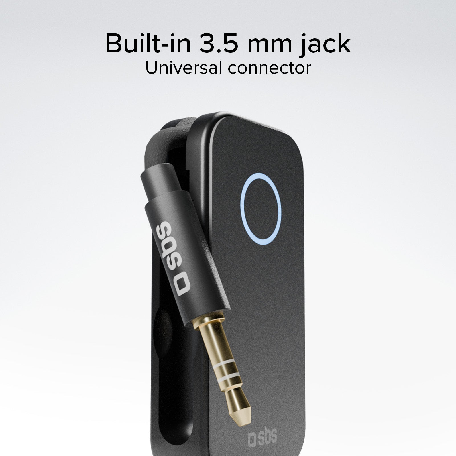 Adattatore audio wireless 2-in-1 RX/TX con jack 3,5mm universale