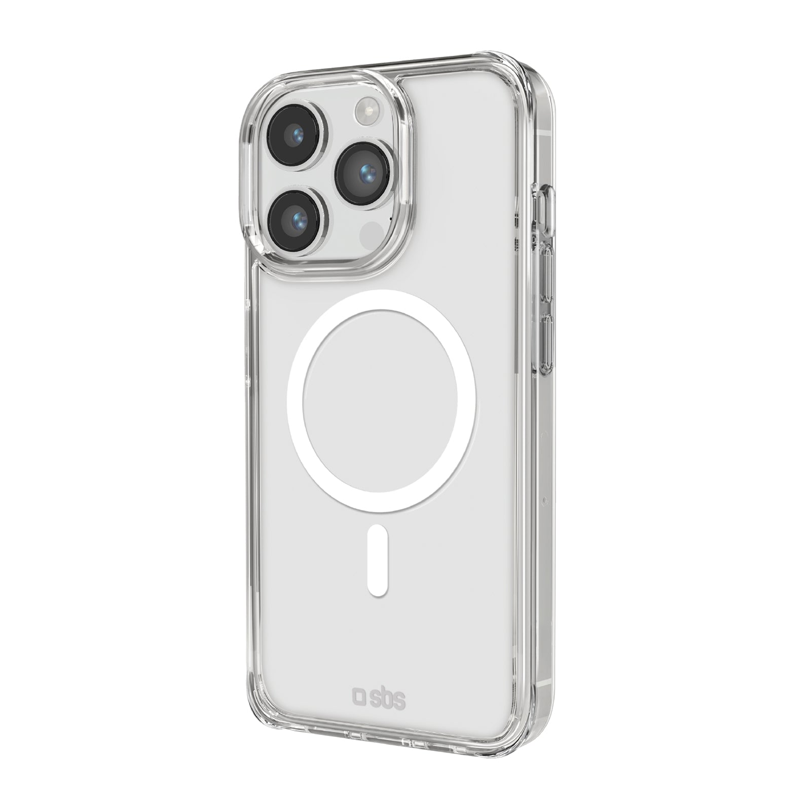 Cover trasparente rigida compatibile con ricarica MagSafe per iPhone 14 Pro