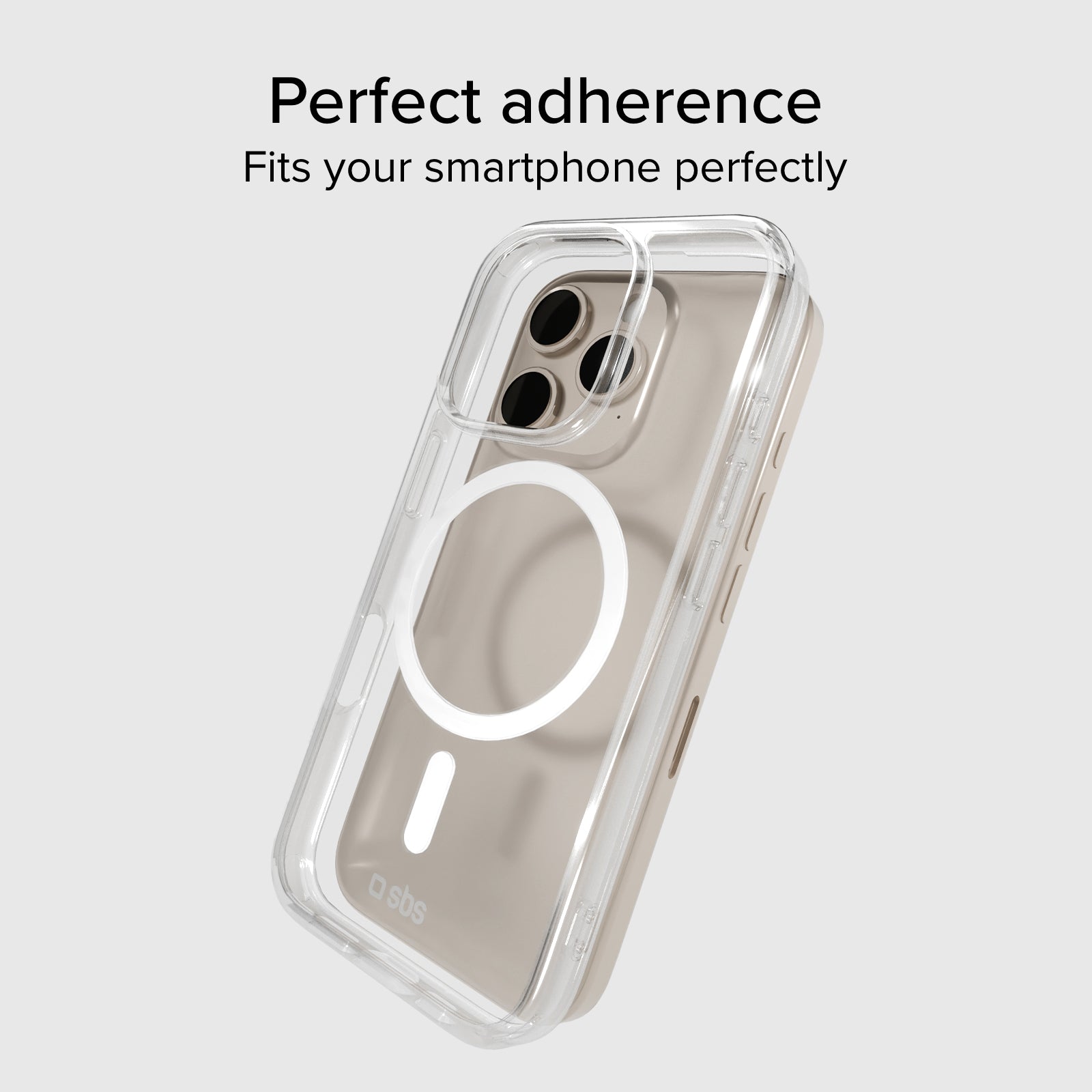 Cover trasparente rigida compatibile con ricarica MagSafe per iPhone 16 Pro Max