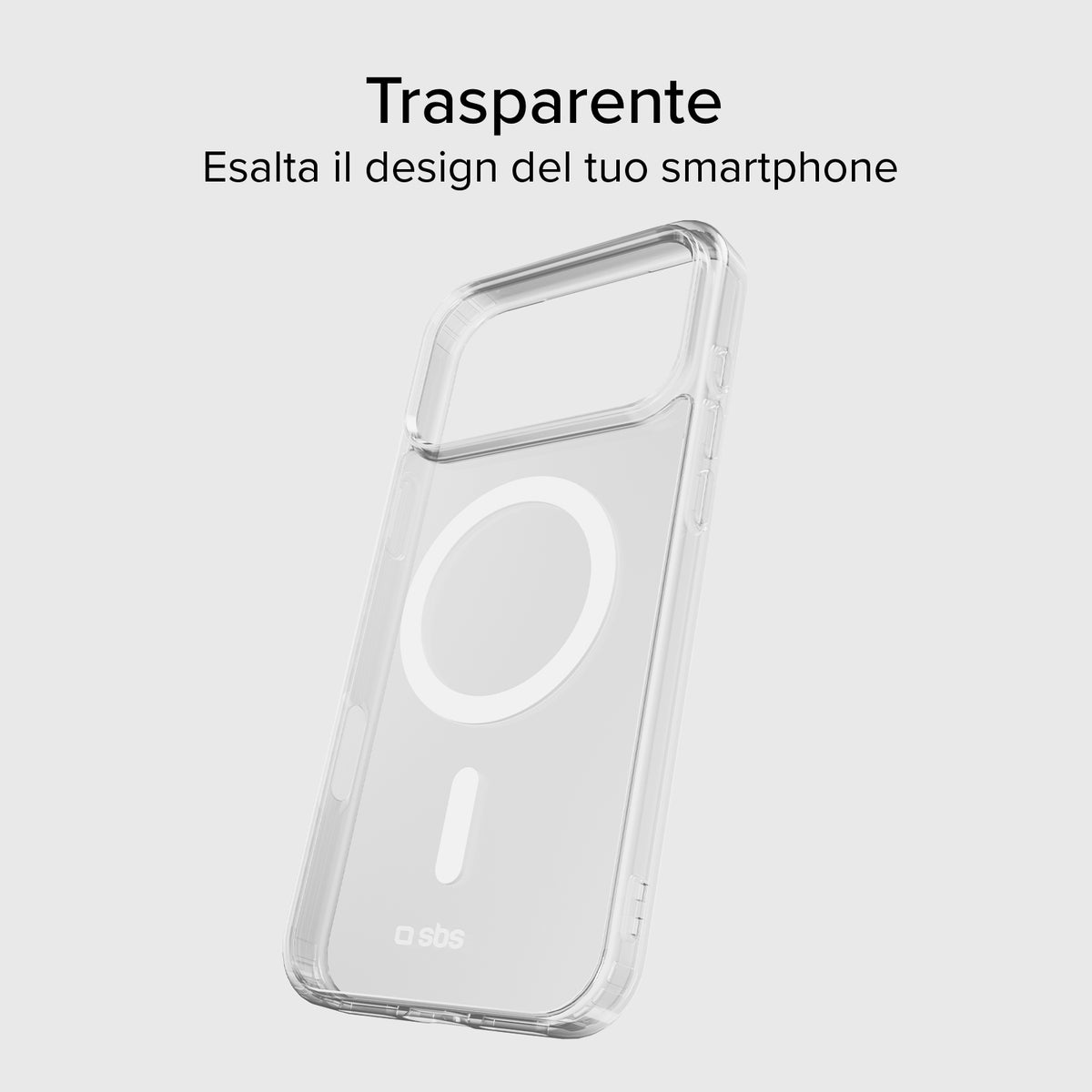 Coque rigide compatible avec la recharge sans fil magnétique pour iPhone 18 Pro/17 Pro