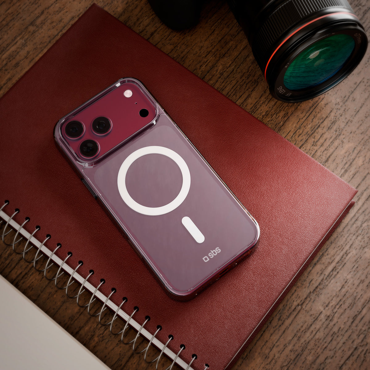 Coque rigide compatible avec la recharge sans fil magnétique pour iPhone 18 Pro/17 Pro