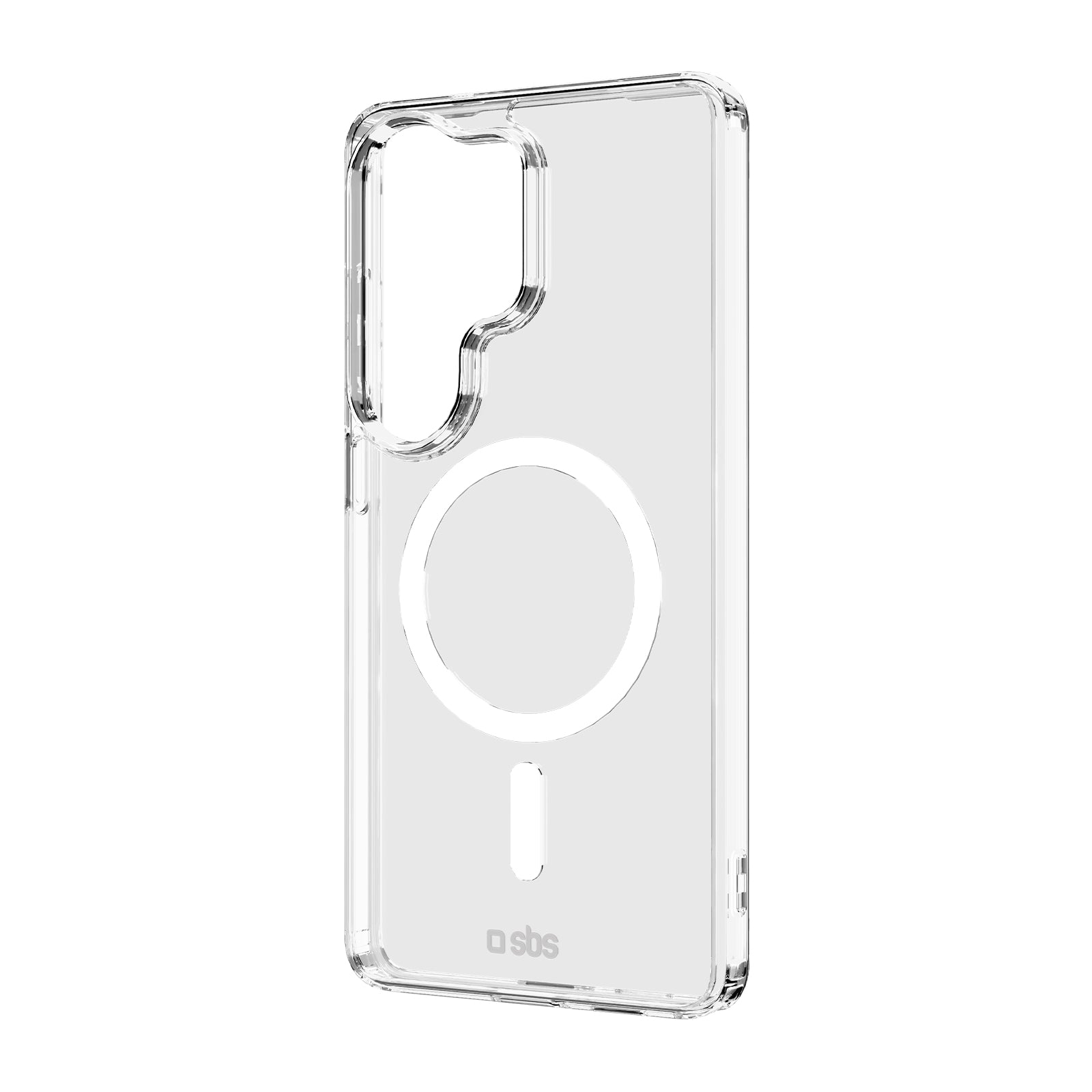 Coque rigide transparente compatible avec la recharge magnétique sans fil pour Samsung S26 Ultra