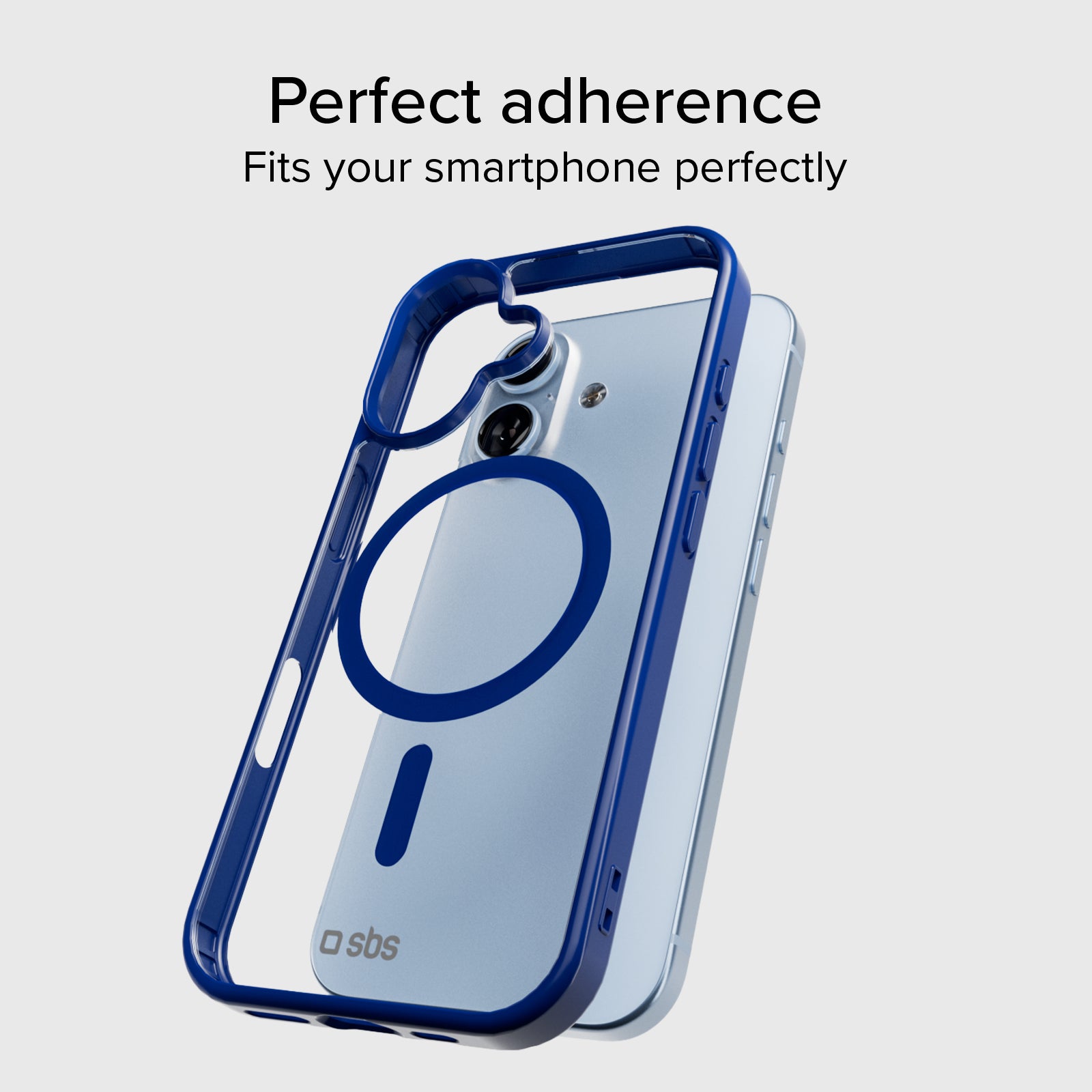 Cover per iPhone 17 con bordi colorati compatibile con ricarica MagSafe