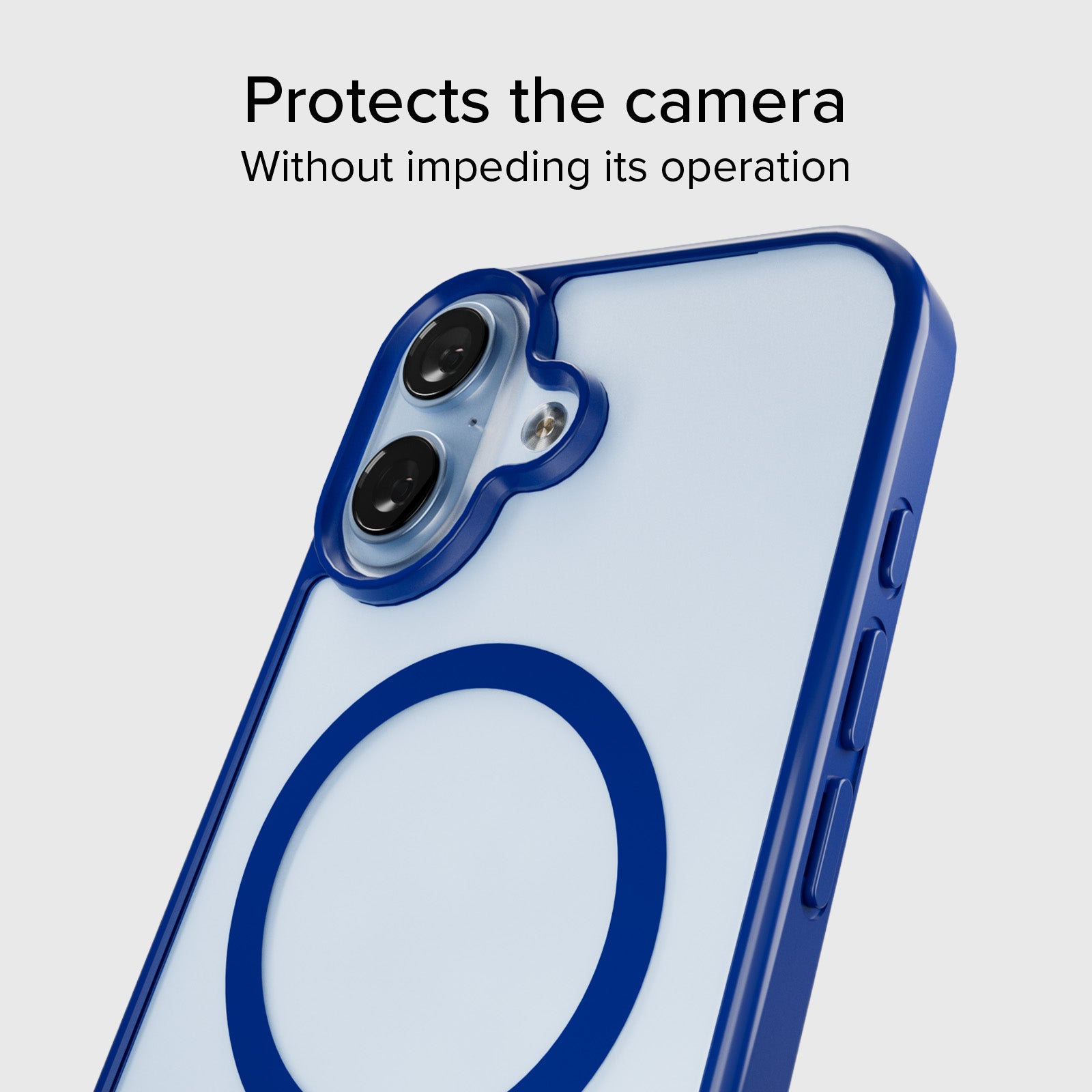 Case für iPhone 17 mit farbigen Rändern, kompatibel mit MagSafe Aufladung