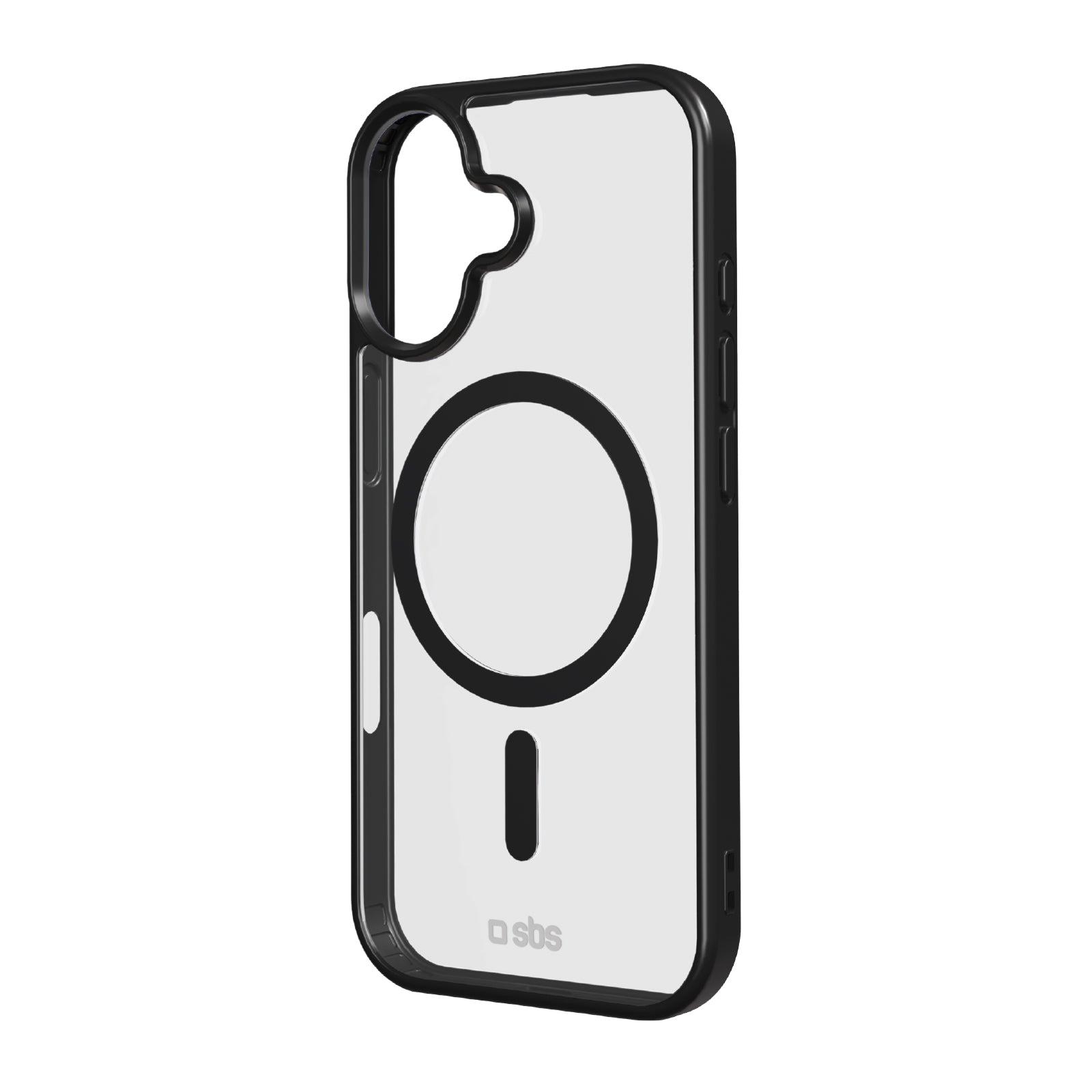 Cover per iPhone 17 con bordi colorati compatibile con ricarica MagSafe