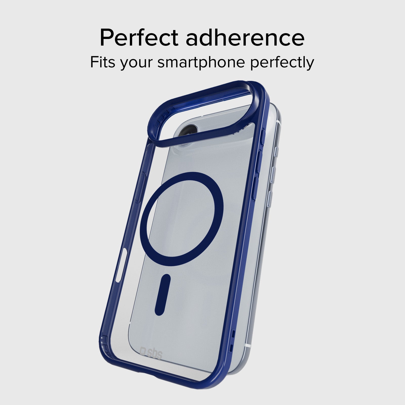 Cover per iPhone Air con bordi colorati compatibile con ricarica MagSafe