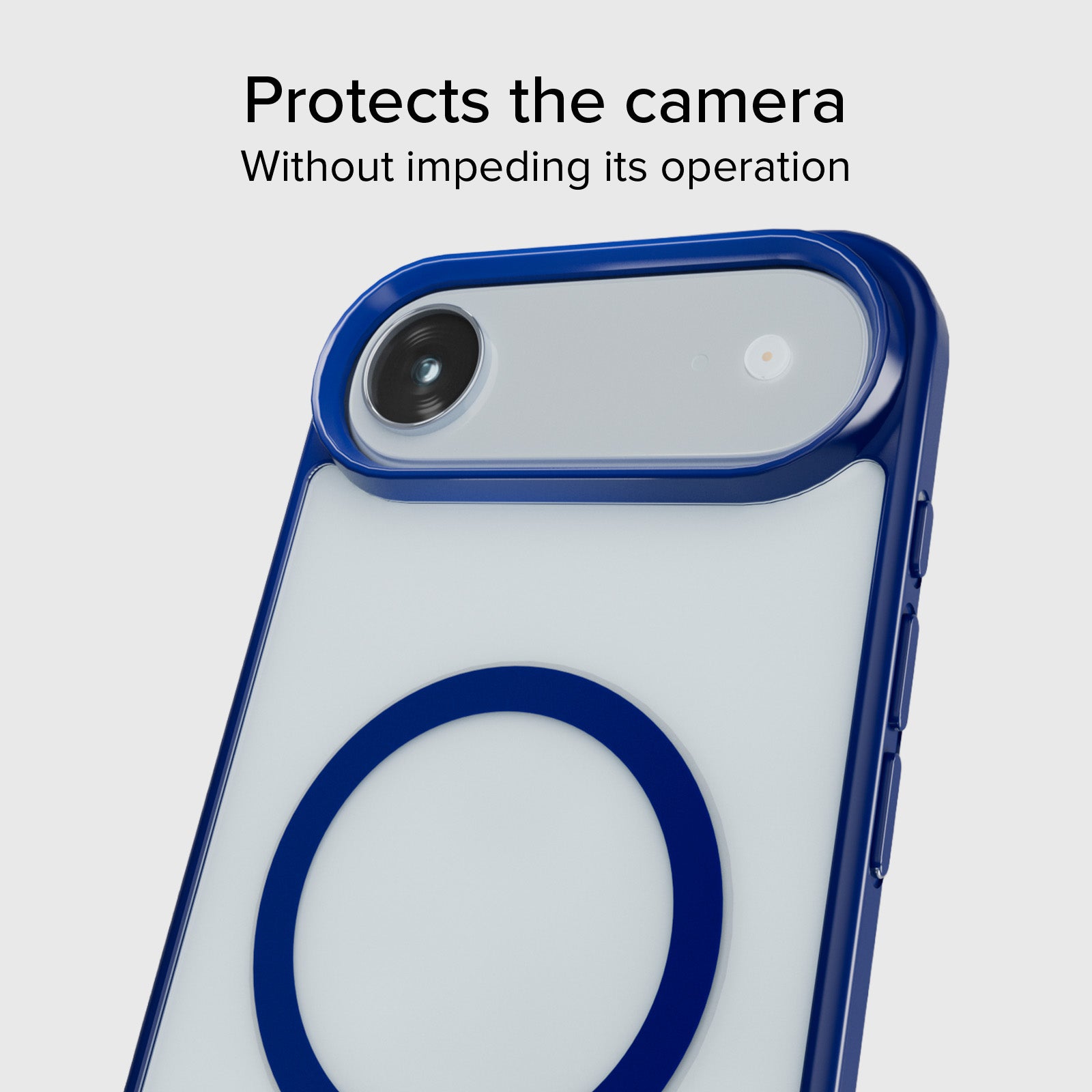 Cover per iPhone Air con bordi colorati compatibile con ricarica MagSafe