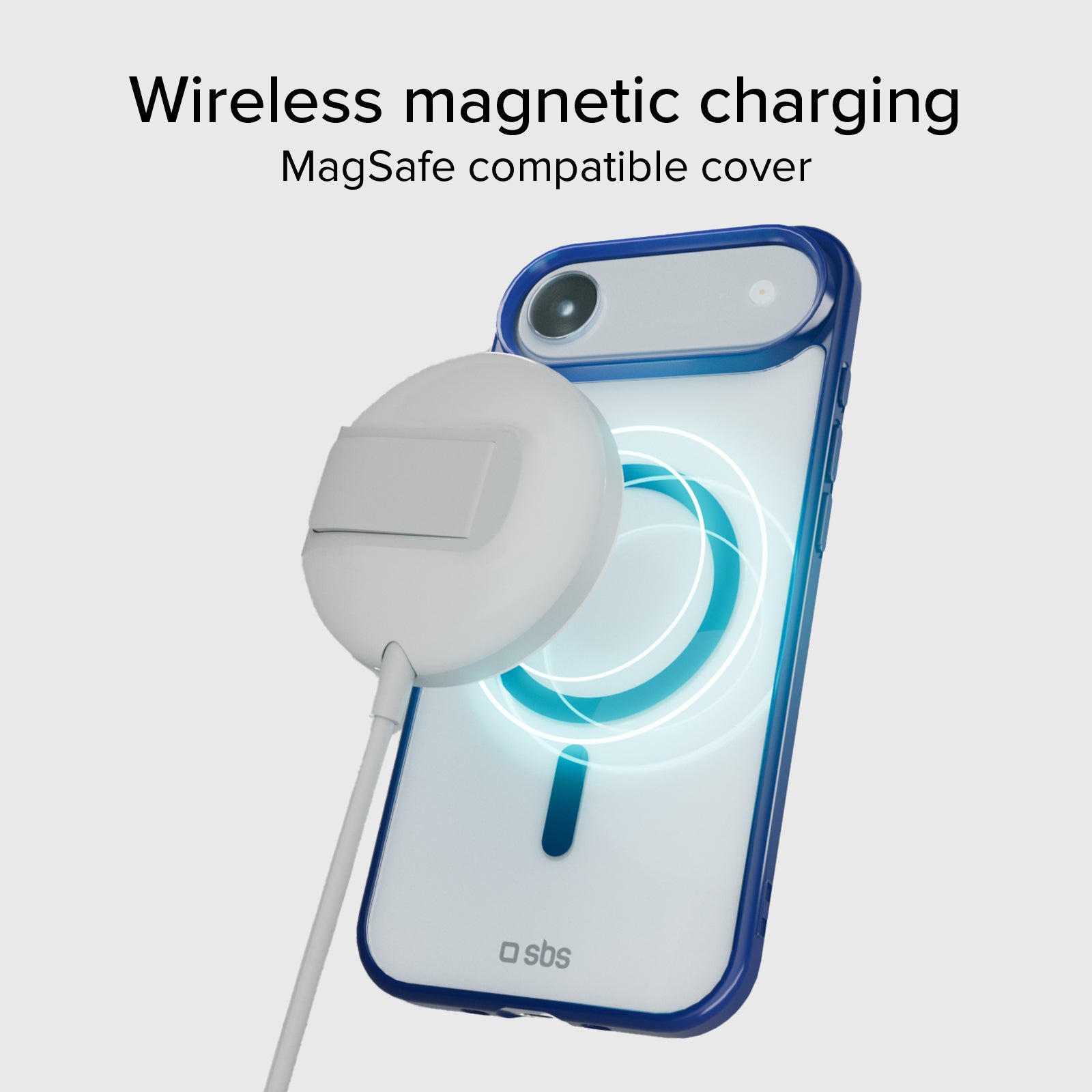 Case für iPhone Air mit farbigen Rändern, kompatibel mit MagSafe Aufladung