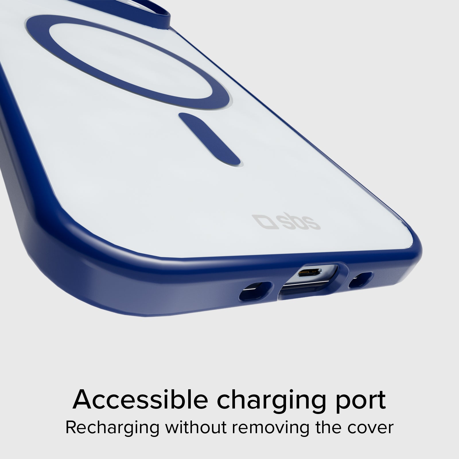 Case für iPhone Air mit farbigen Rändern, kompatibel mit MagSafe Aufladung