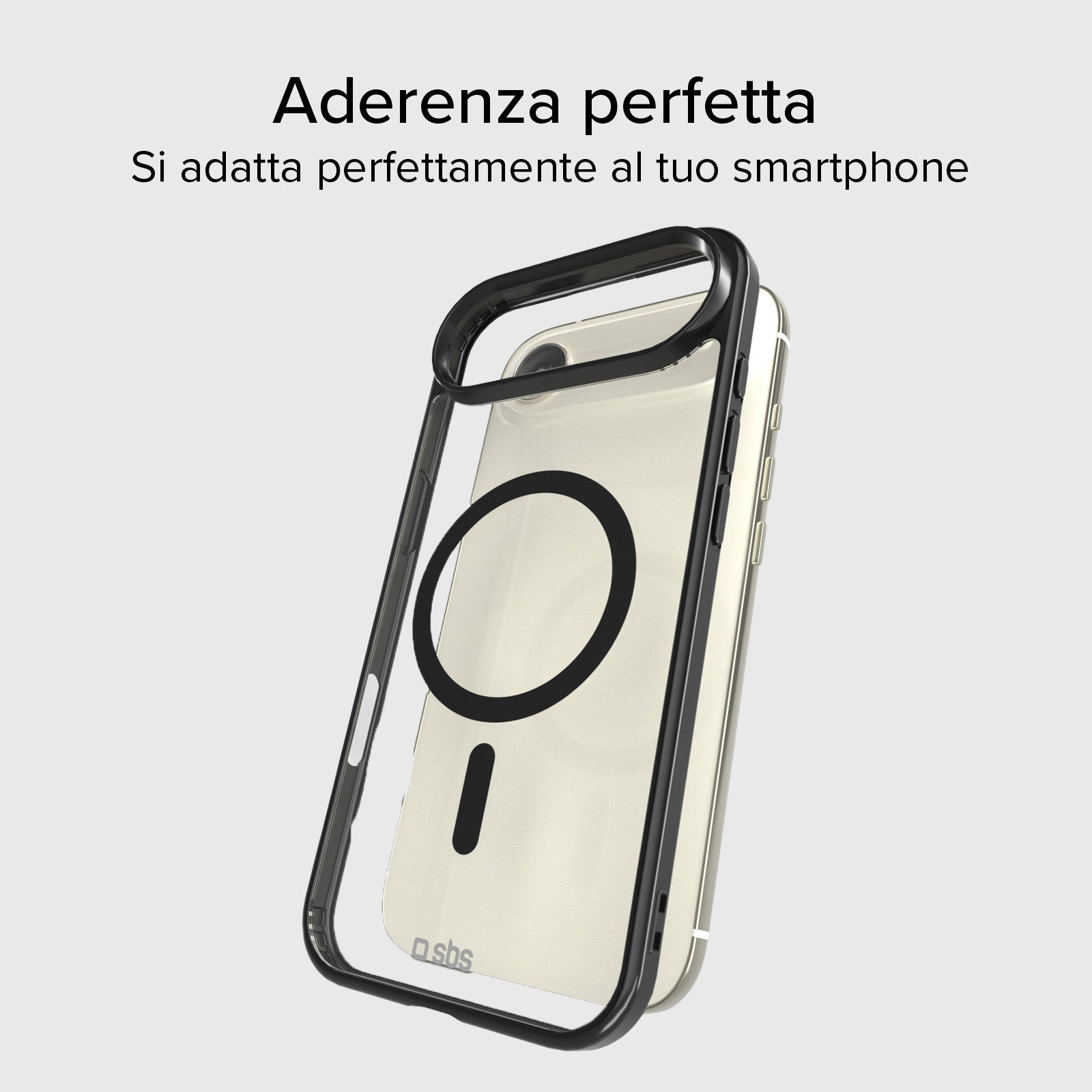 Cover for iPhone Air with coloured edges compatible with MagSafe charging