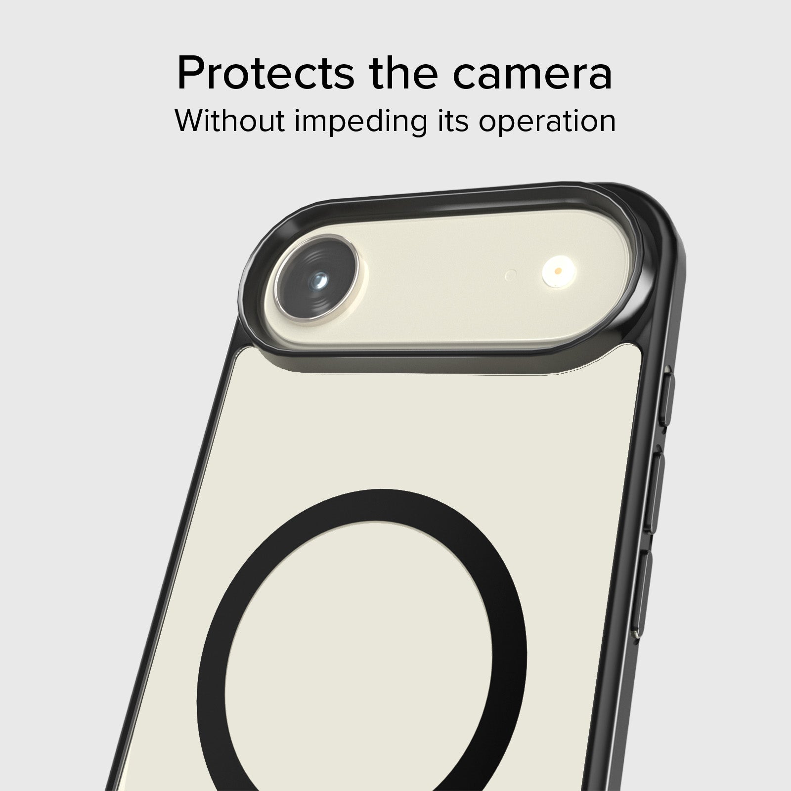 Cover for iPhone Air with coloured edges compatible with MagSafe charging