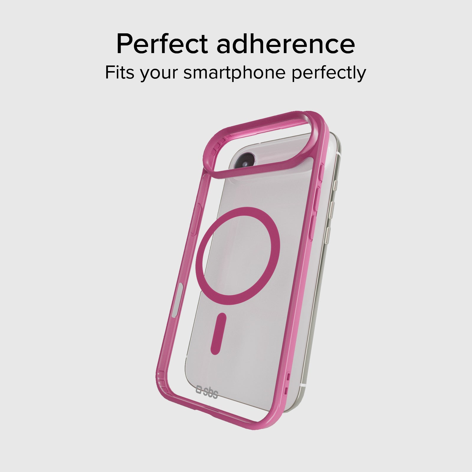 Cover per iPhone Air con bordi colorati compatibile con ricarica MagSafe