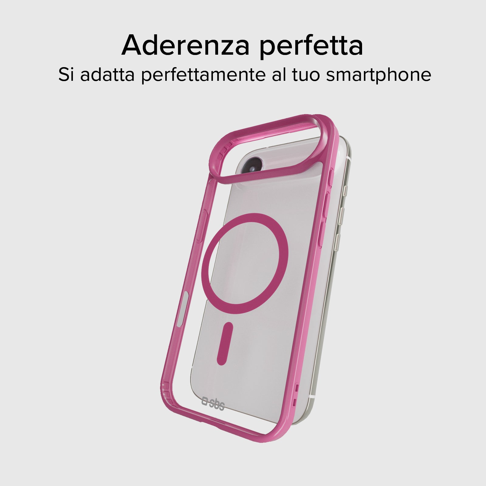 Case für iPhone Air mit farbigen Rändern, kompatibel mit MagSafe Aufladung