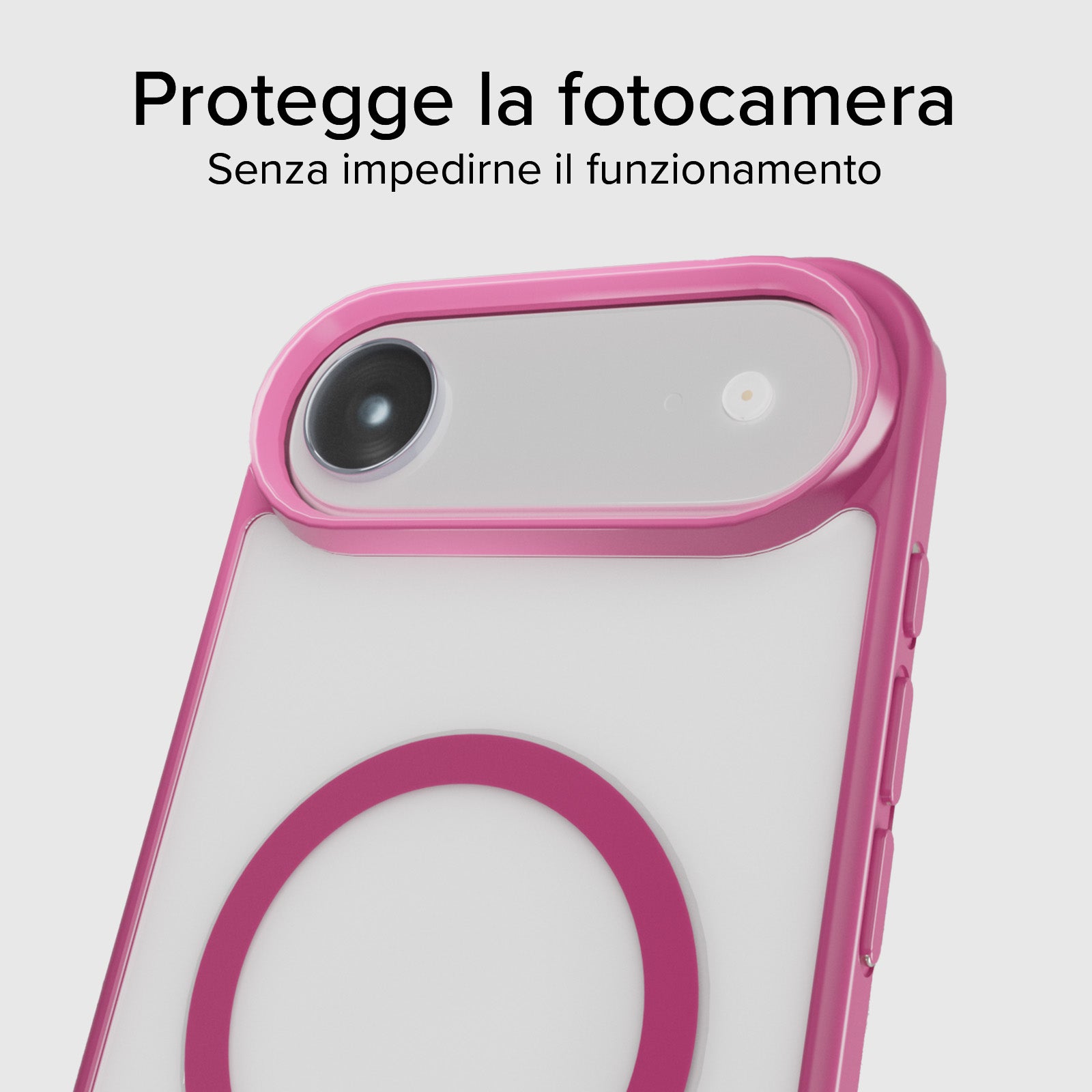 Cover for iPhone Air with coloured edges compatible with MagSafe charging