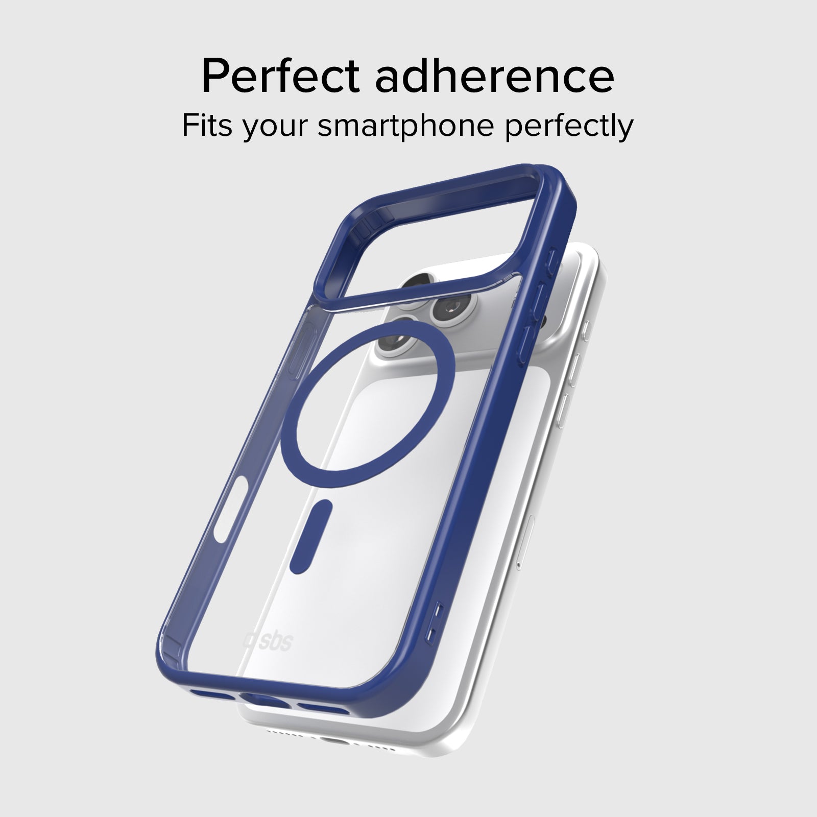 Case für iPhone 17 Pro Max mit farbigen Rändern, kompatibel mit MagSafe Aufladung