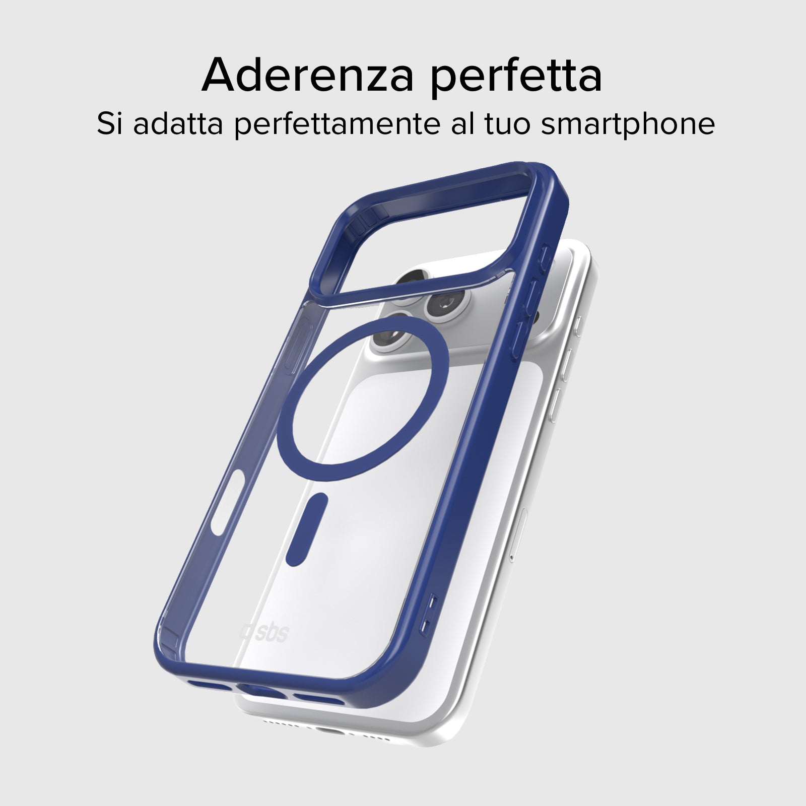 Case für iPhone 17 Pro Max mit farbigen Rändern, kompatibel mit MagSafe Aufladung