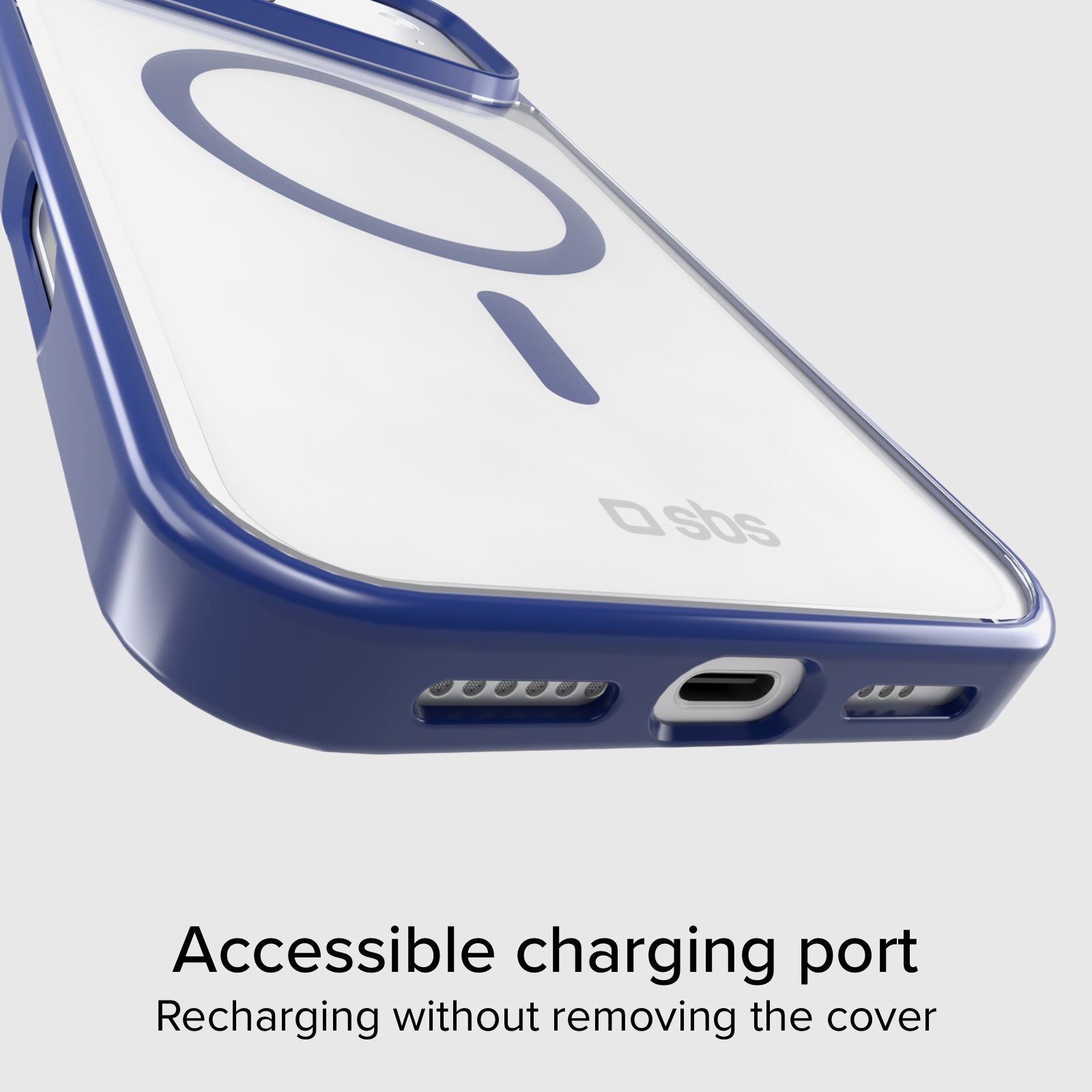 Case für iPhone 17 Pro Max mit farbigen Rändern, kompatibel mit MagSafe Aufladung